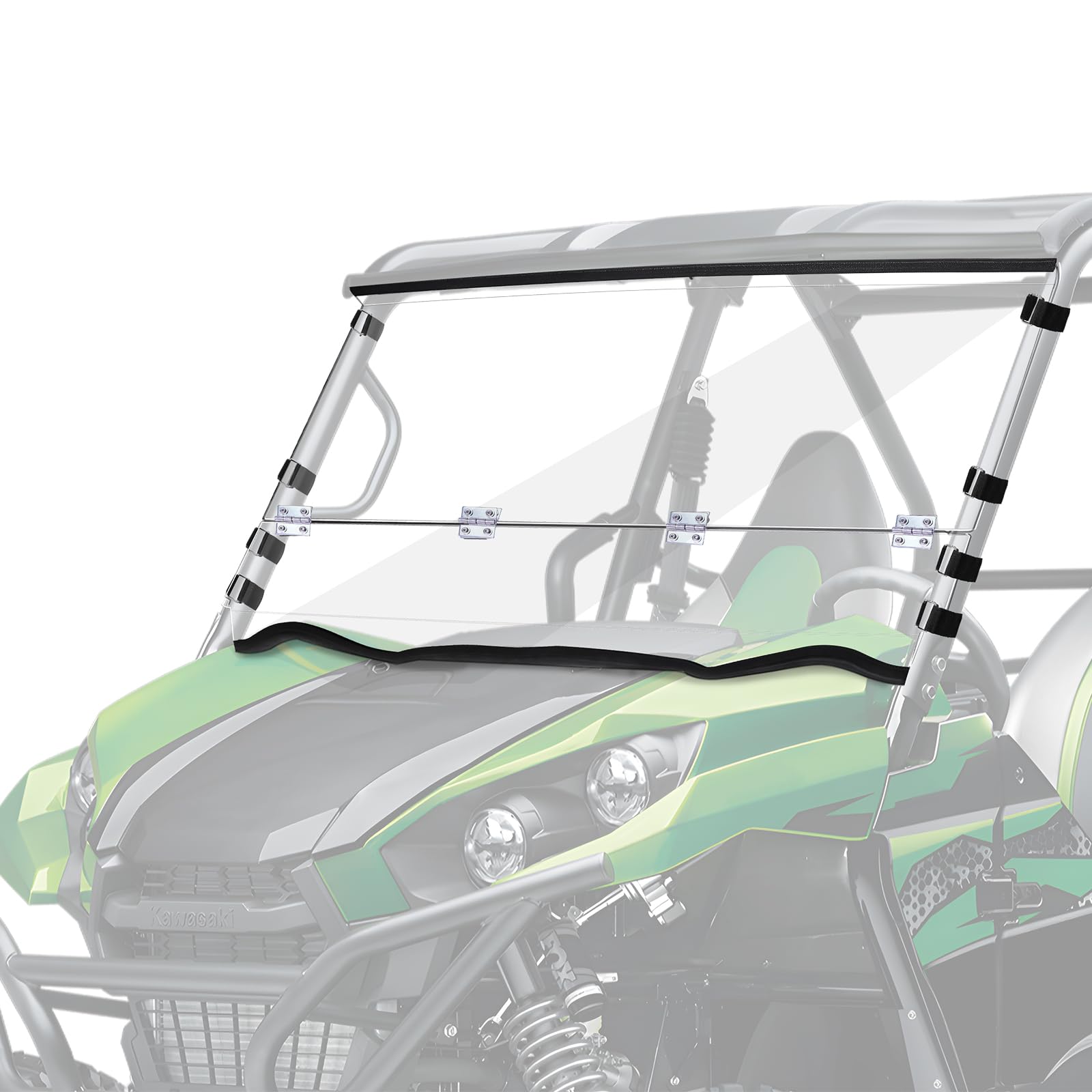 StarknightMT Teryx Flip Windshield - Scratch-resisatant Teryx 800 Front Windshield Compatible with Teryx 2/4 Seaters 2016-2024 A