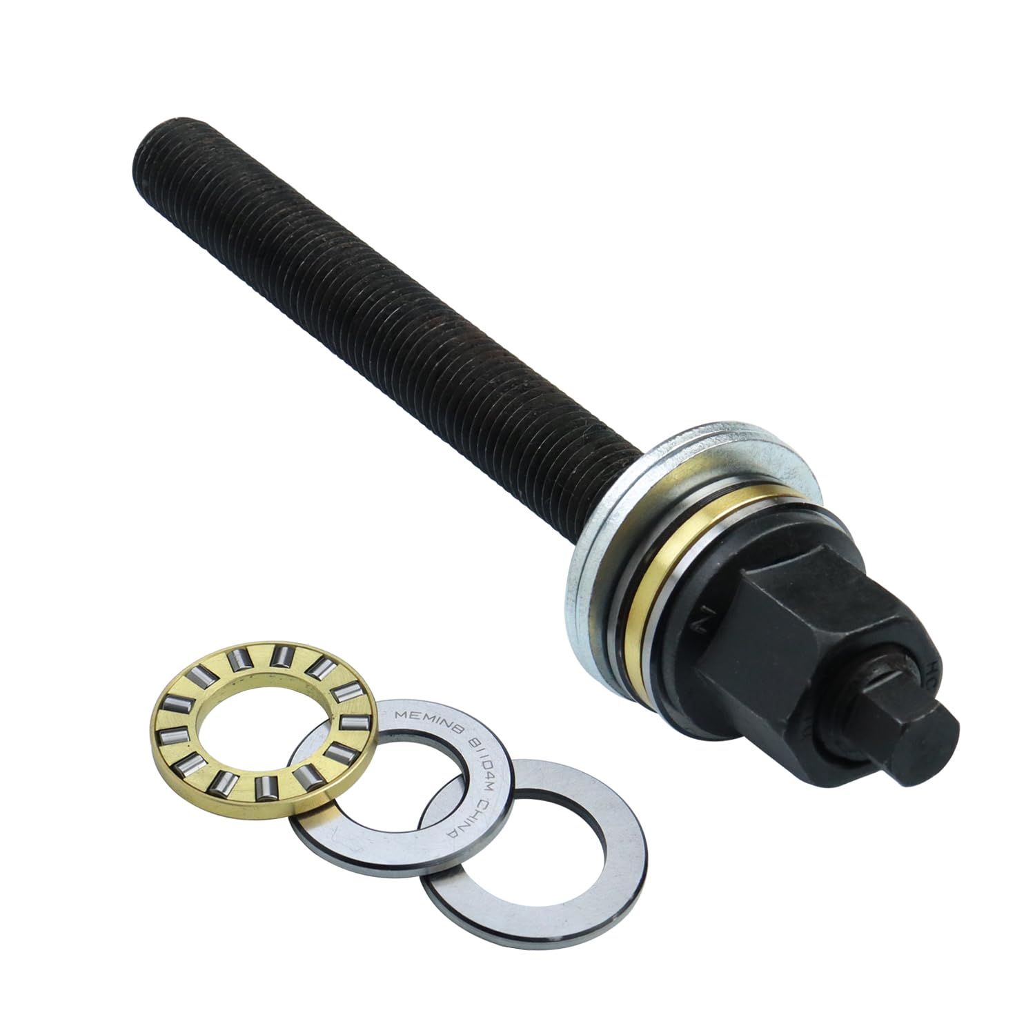 Ls Harmonic Balancer Installation Tool Compatible With Gm 1997-Up V8 Ls1 Ls2 Ls3 Ls4 Lsx Lsa Lq4 Lq9 Crank Pulley Install Tool With High Carbon Chromium Bearing Steel Thrust Rolling Bearings (Gcr15)