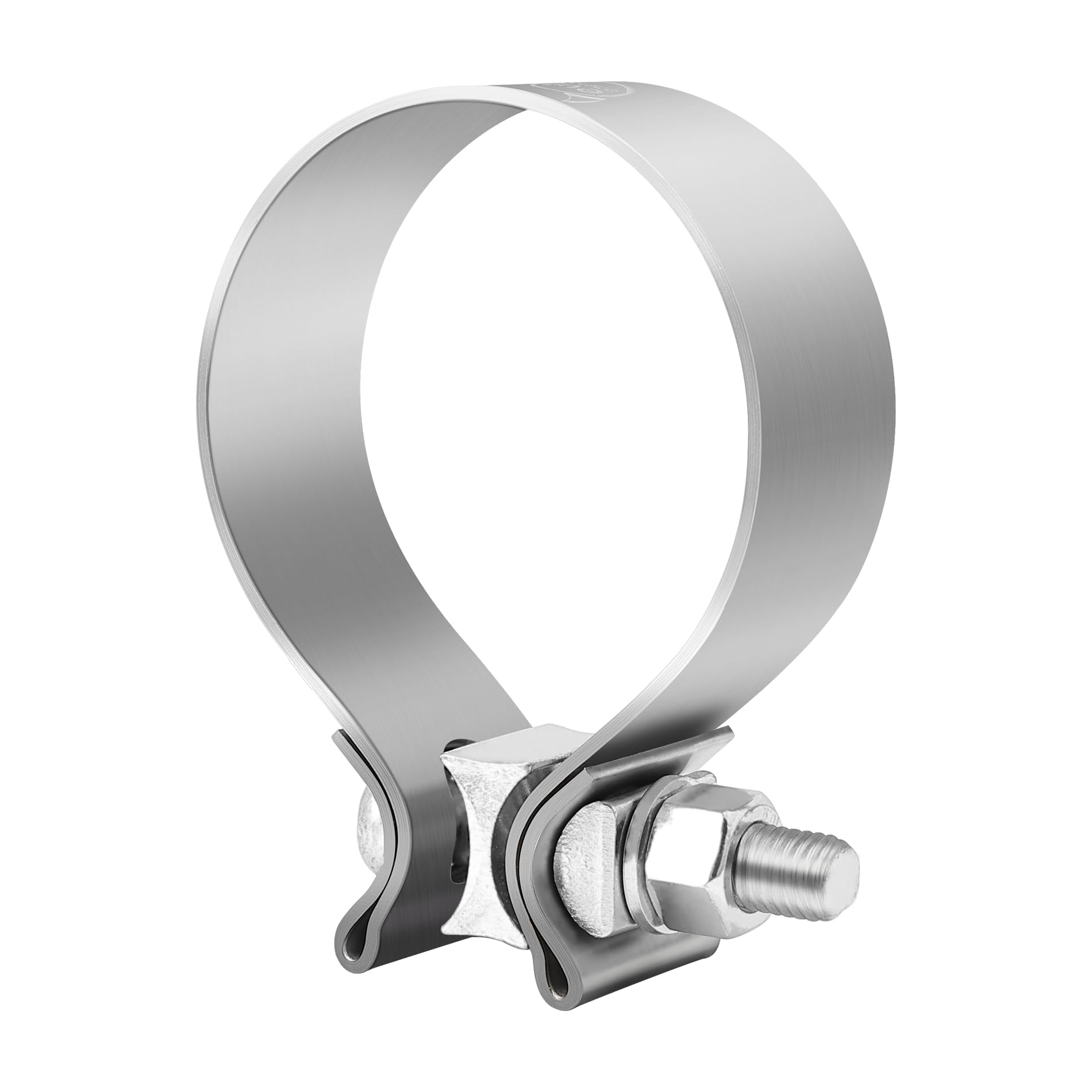 Evil Energy 3.5 Inch Exhaust Clamp,3 1/2 '' Narrow Band Muffler Clamp Stainless Steel For Pipes,Mufflers,Catalytic Converters 1P