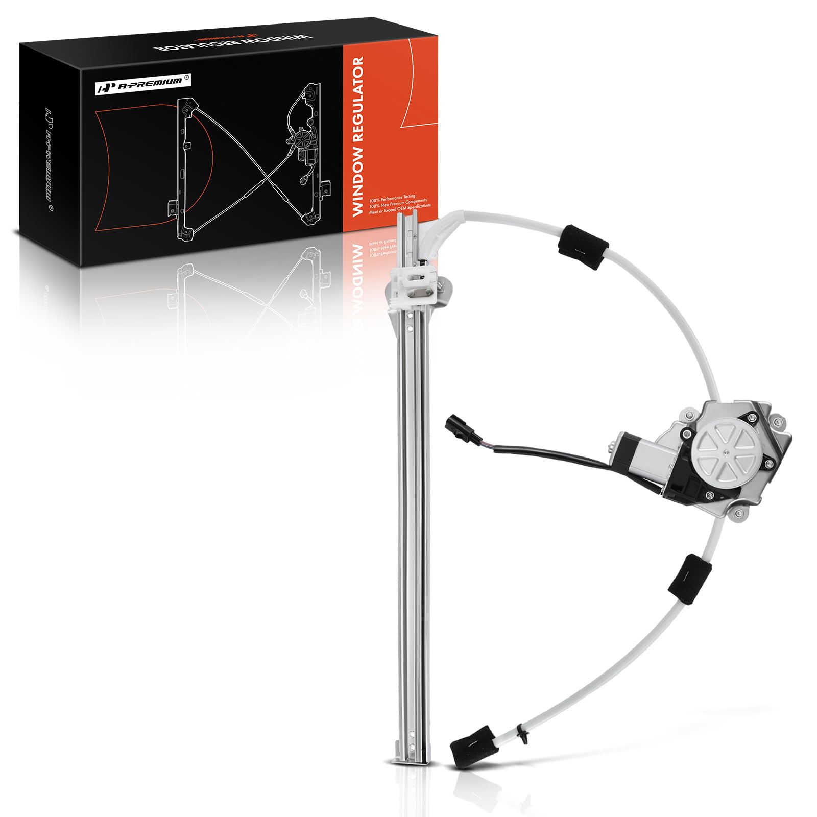 A-Premium Power Window Regulator And Motor Assembly Replacement For Jeep Liberty Kj 2002-2006 Rear Right Passenger Side