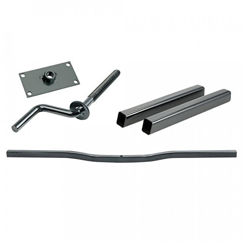 Raider Sp-320 Deluxe 5/8 Snowmobile Trailer Tie Down Secure Kit (Includes Ski Protectors),Black