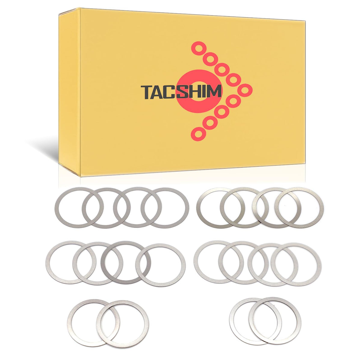 Tacshim 5/8 X 24 Barrel Shim Kit For Brake Timing & Alignment 308/7.62Mm 300Blk