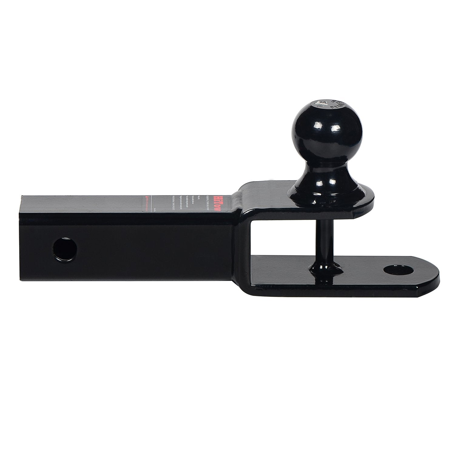 Hitowmfg 3-In-1 Atv/Utv Hitch Ball Mount Adapter With 1-7/8'' Ball, Fits 2 Inch Hitch Receiver, With Pin And Clip