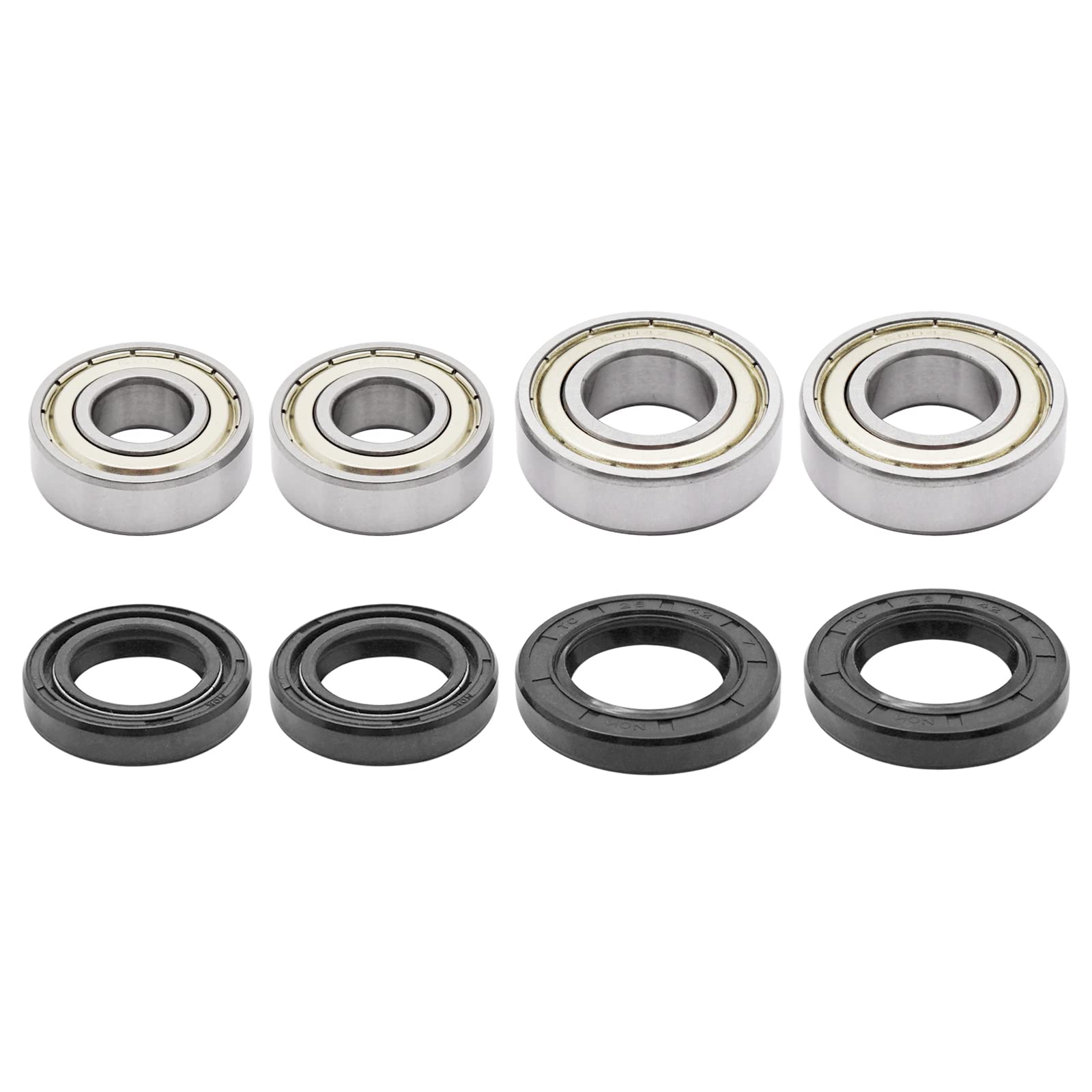 Front Wheel Bearings Seals Kit For Yamaha Raptor 700 660 350 250 125 Banshee 350 Warrior 350 Yfz450 Bear Tracker 250 Big Bear 250 Bruin 250 Blaster 200