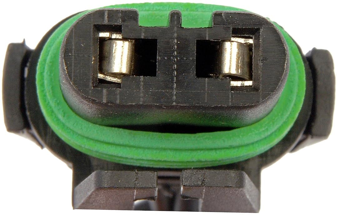 Headlight Socket, High Beam, 2 Wire