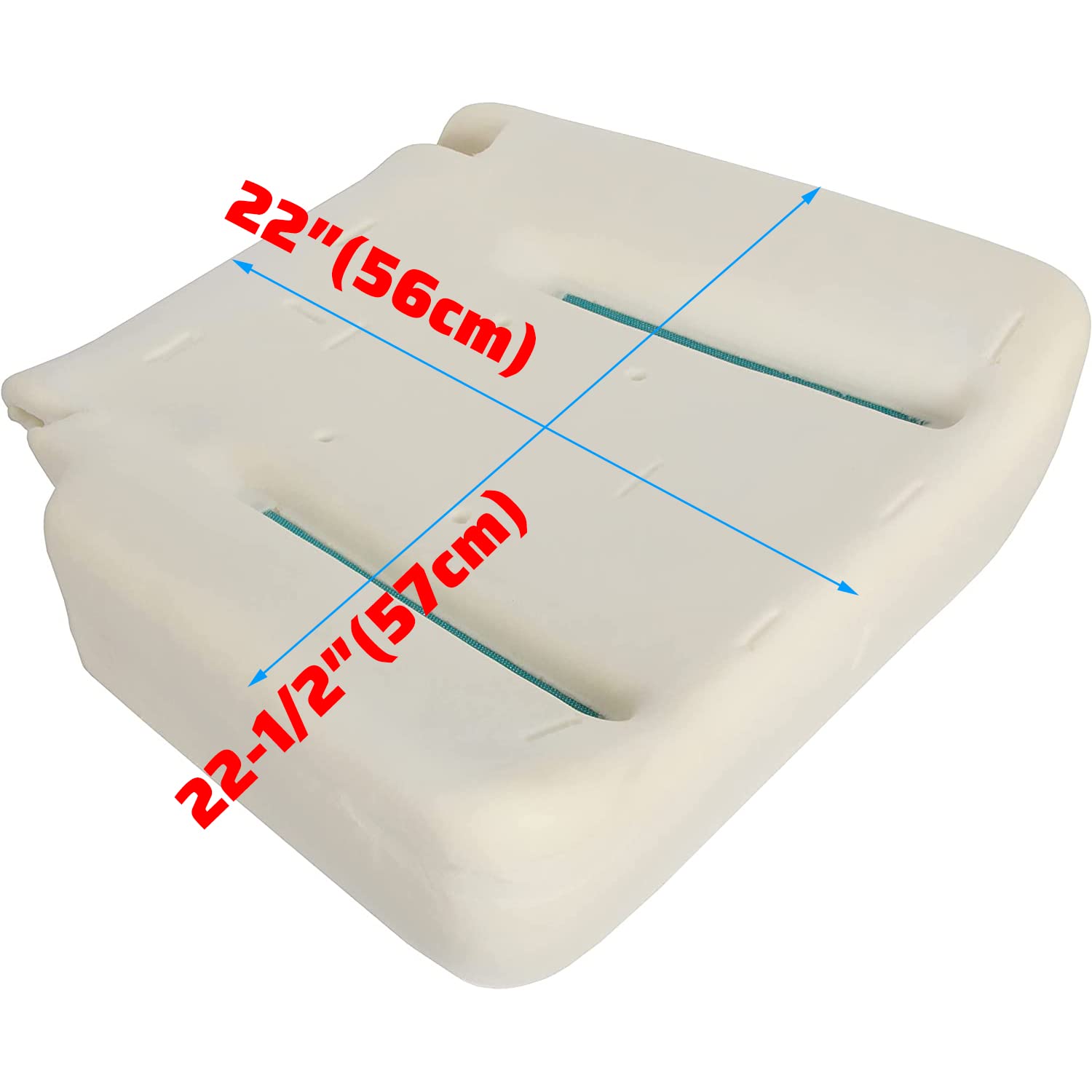 ECOTRIC Driver Side Front Seat Bottom Cushion Compatible with 2002-2005 Dodge Ram 1500 2500 3500 SLT ST truck Left seat Foam Lower Pad Replacement