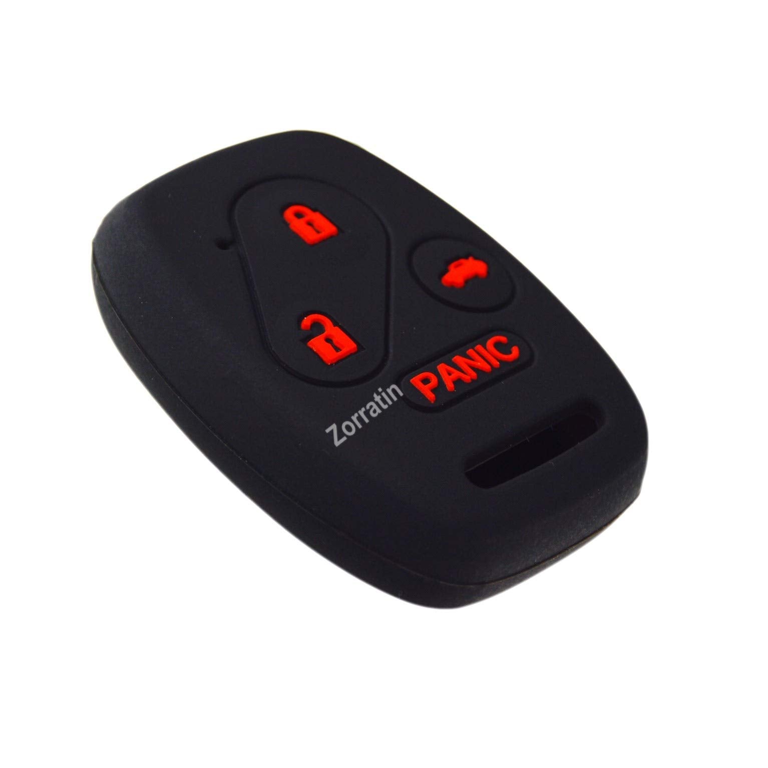 Silicone Remote Key Fob Cover Protector Compatible with Honda Accord Crosstour CR-V Civic Element Pilot 3+1 4 Buttons