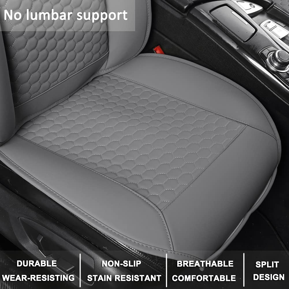 Black Panther Car Seat Cover, 1 Piece Universal Sideless Driver Seat Protector, Universal Fit 95% Vehicles, Without Lumbar Suppo