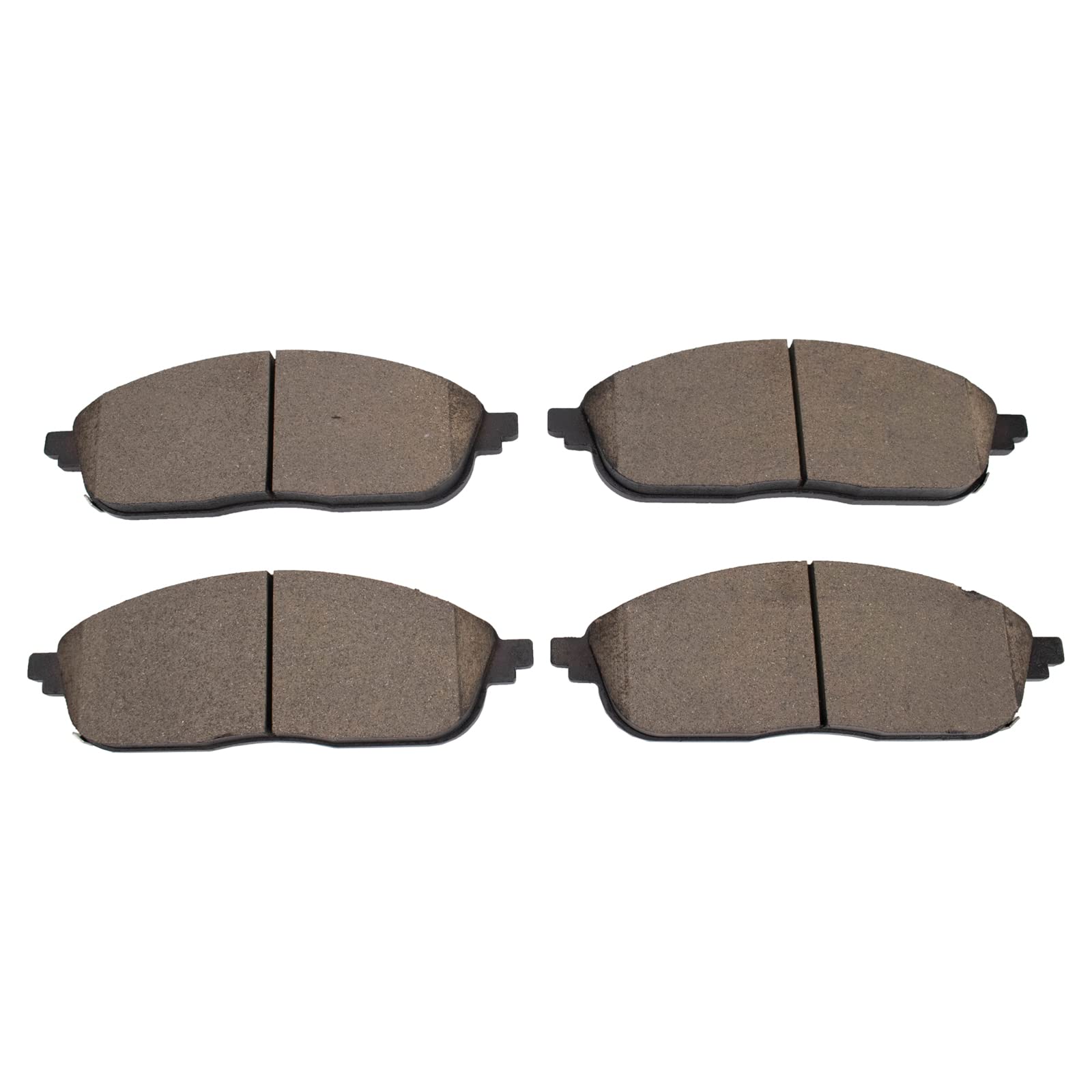 TRQ Front Brake Pads Ceramic Compatible with 2021-2022 Jeep Grand Cherokee