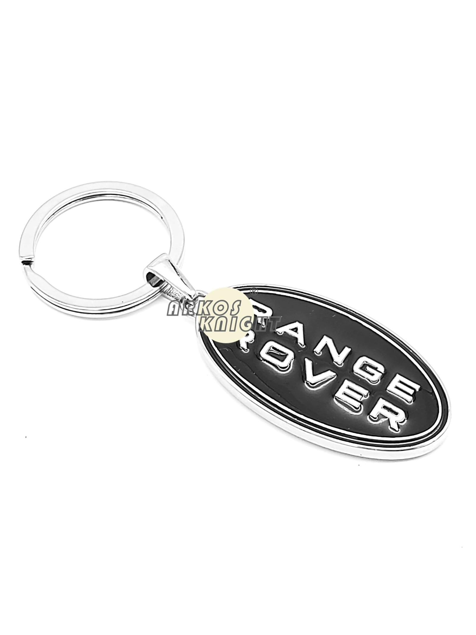 ARKOSKNIGHT Creative Car Logo Keychain for Car 3D Chrome Metal Alloy Key Chain Presents for Women and Men Keyring Universal Size