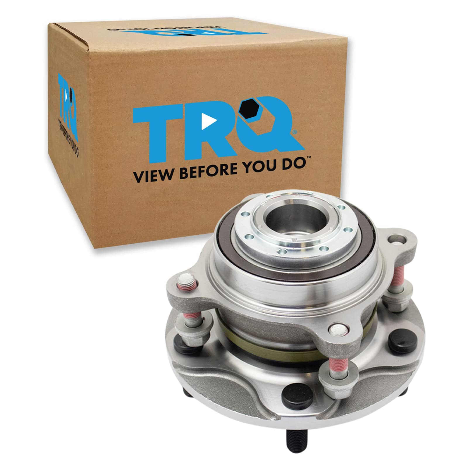 Trq Front Wheel Bearing & Hub Assembly With Abs Sensor Compatible With 2008-2021 Toyota Sequoia 2007-2021 Tundra