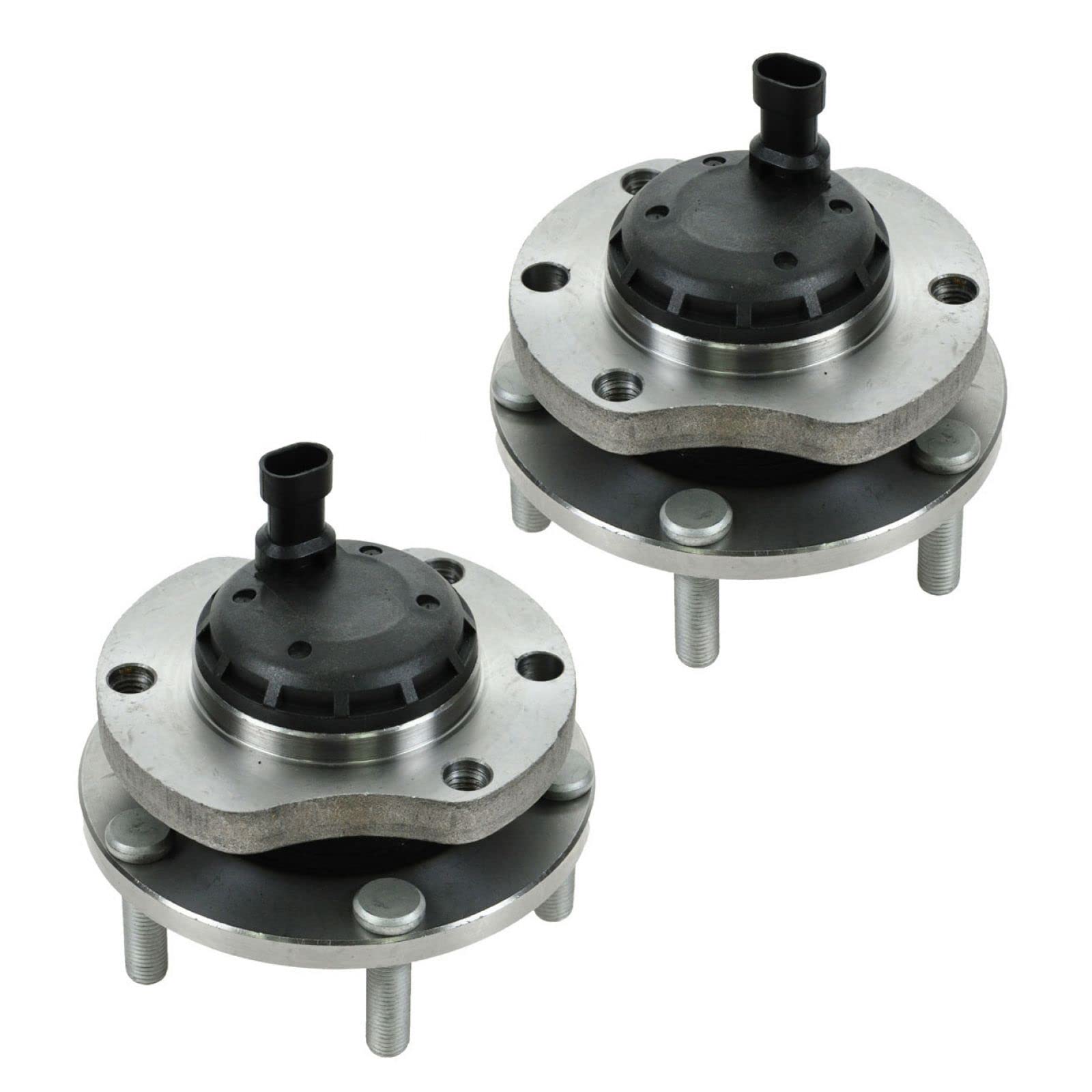 Trq Front Wheel Hub Bearings Assembly Set Compatible With 2004-2006 Pontiac Gto