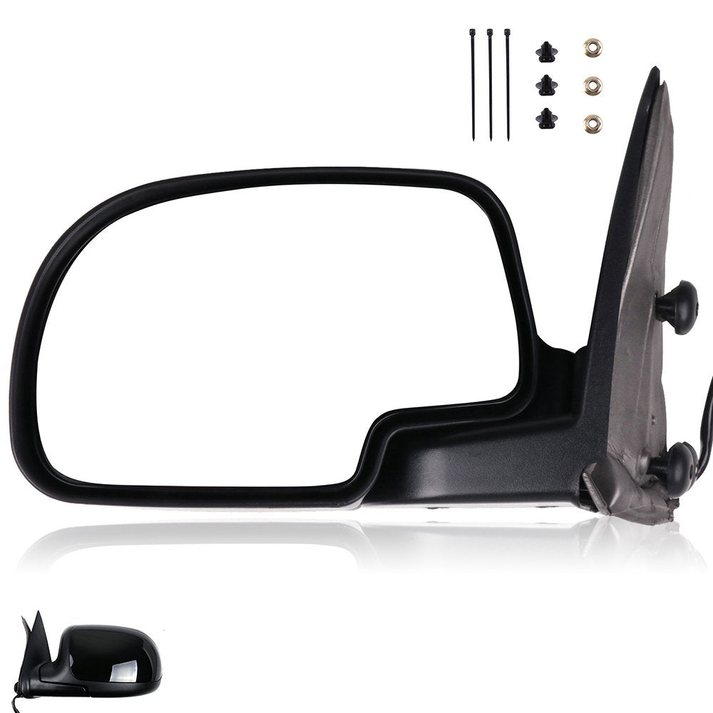 Scitoo Driver Side Door Mirror Fit 2003-2007 For Chevy Silverado Suburban Tahoe For Gmc Sierra Yukon (2007 Classic) Side Mirror 