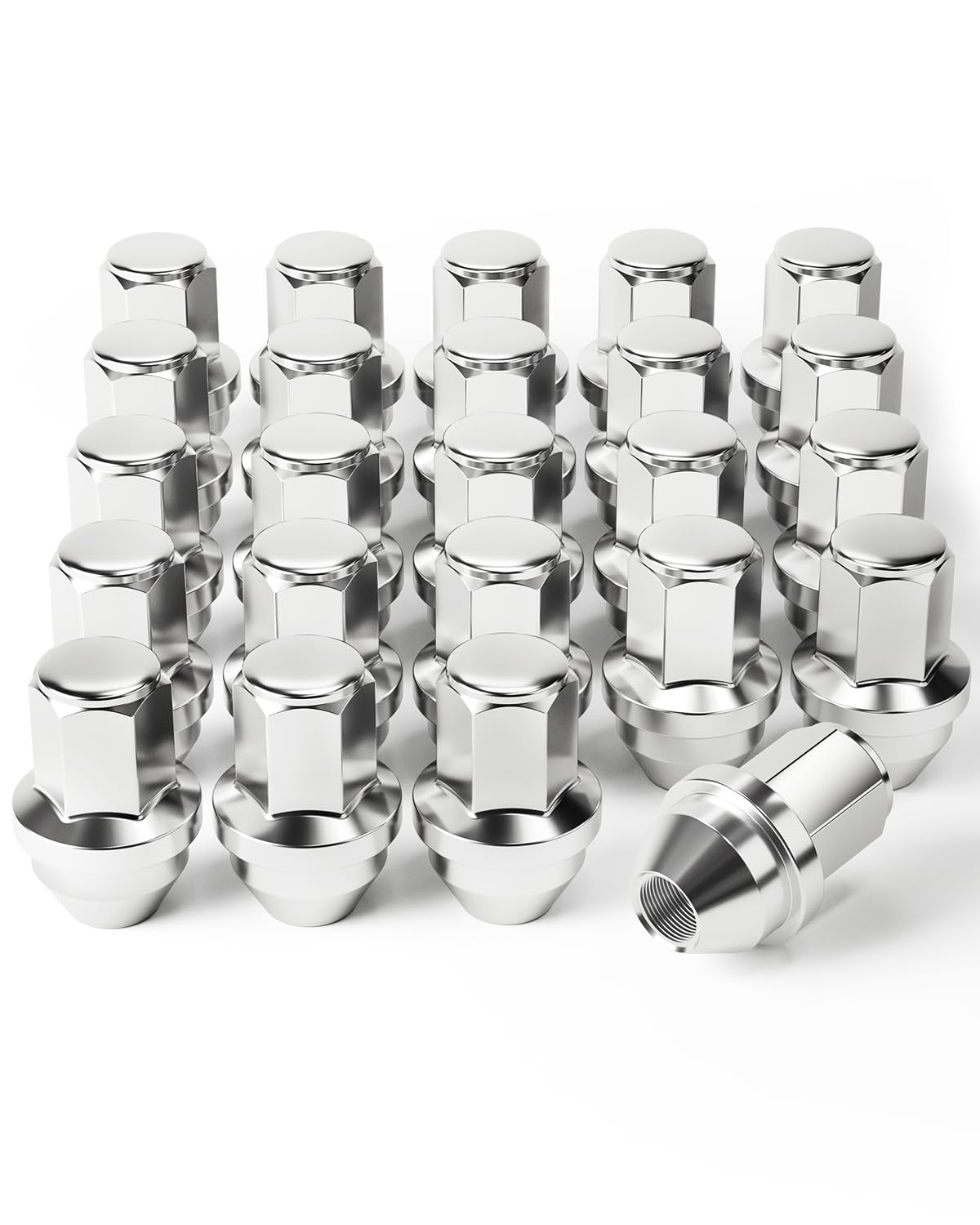 Orion Motor Tech M14x1.5 Lug Nuts, 13/16 Inch Hex Cone Seat Wheel Lug Nuts Compatible with Ford F150 Expedition Lincoln Navigato