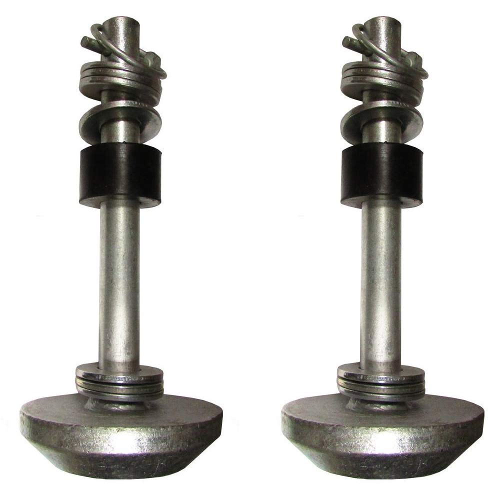 Raparts 2Pk Snow Plow Skid Shoes Fits Atv Utv Tractor Snow Plow Blade