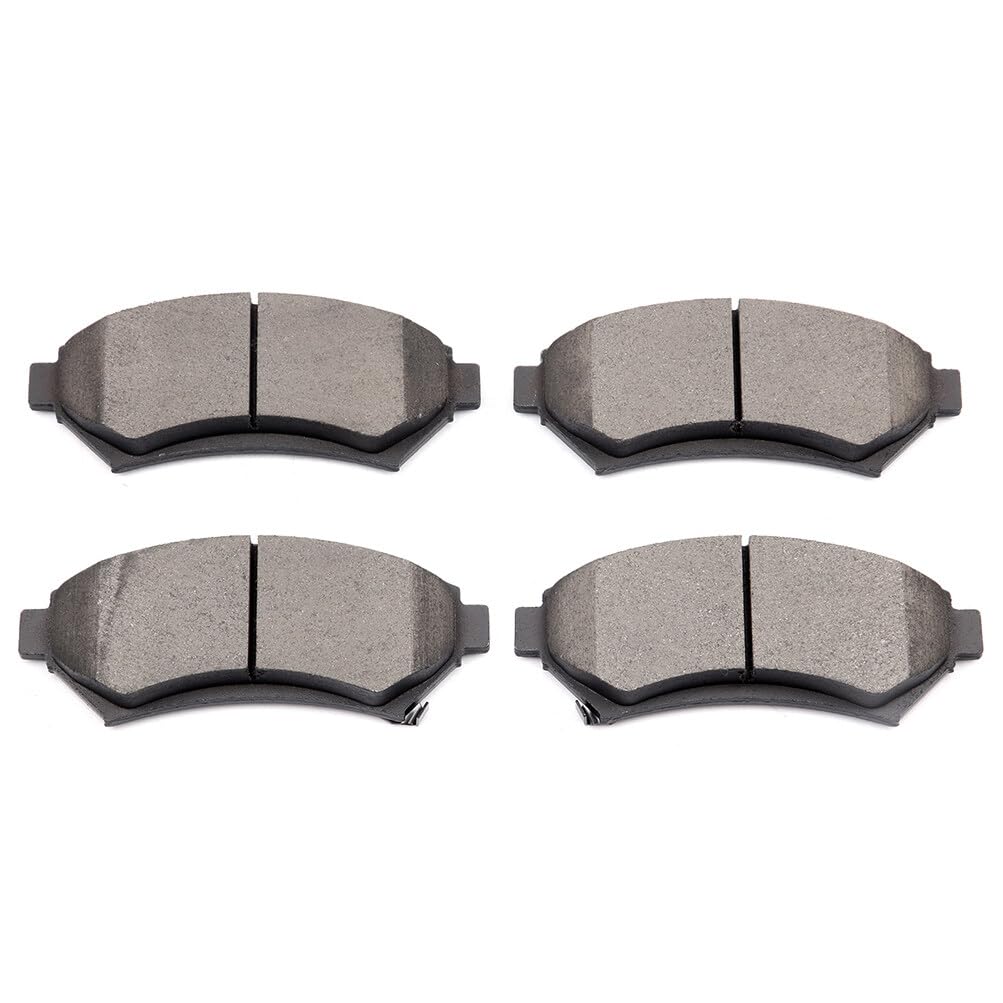 Cciyu D699 Front Ceramic Disc Brake Pads Kit For Buick Century Lesabre Park Avenue Regal Riviera For Cadillac Deville Eldorado S