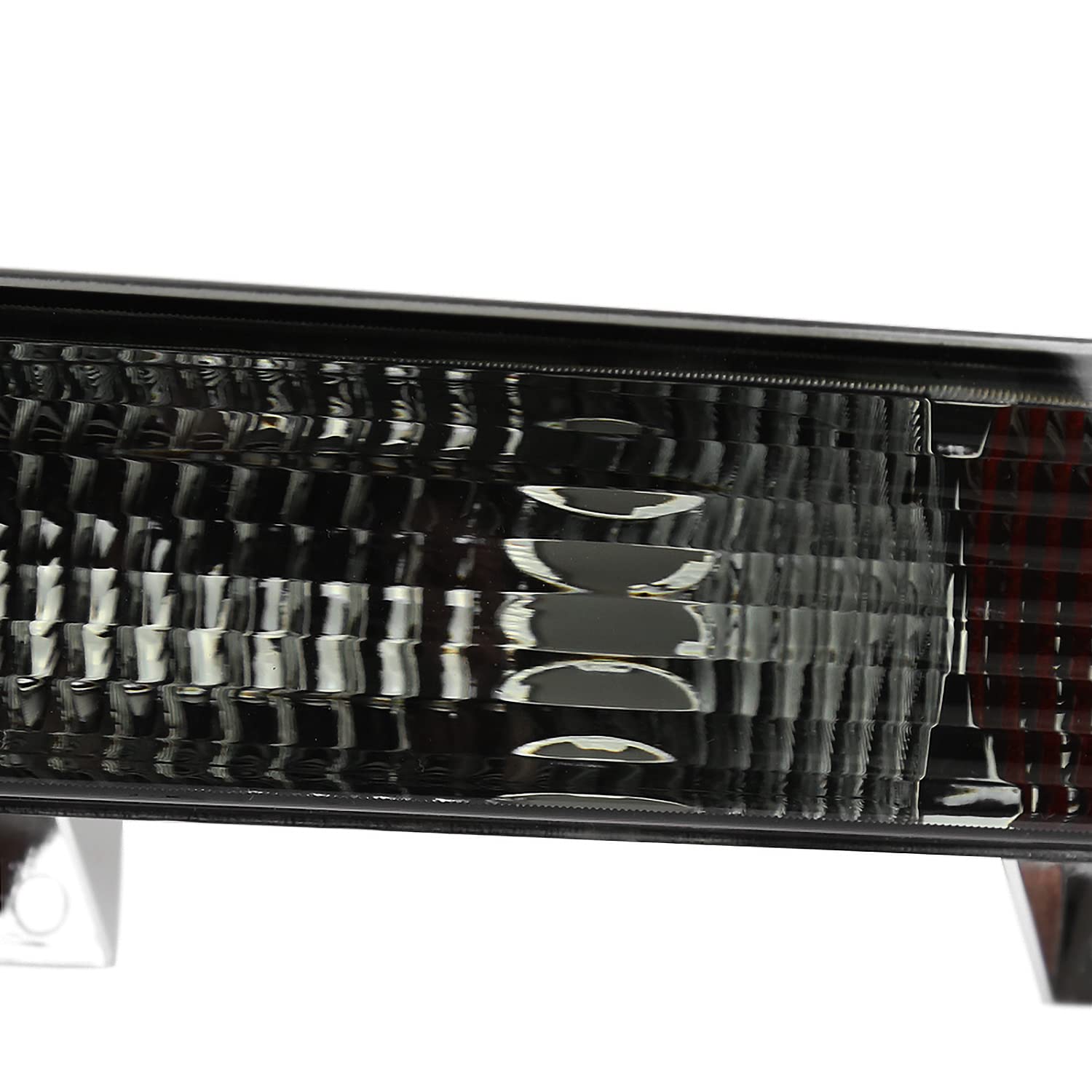 Spec-D Tuning Smoke Lens Bumper Corner Lights Compatible with 1999-2004 Ford F250 F350 F450, 2000-2004 Ford Excursion, L+R Pair