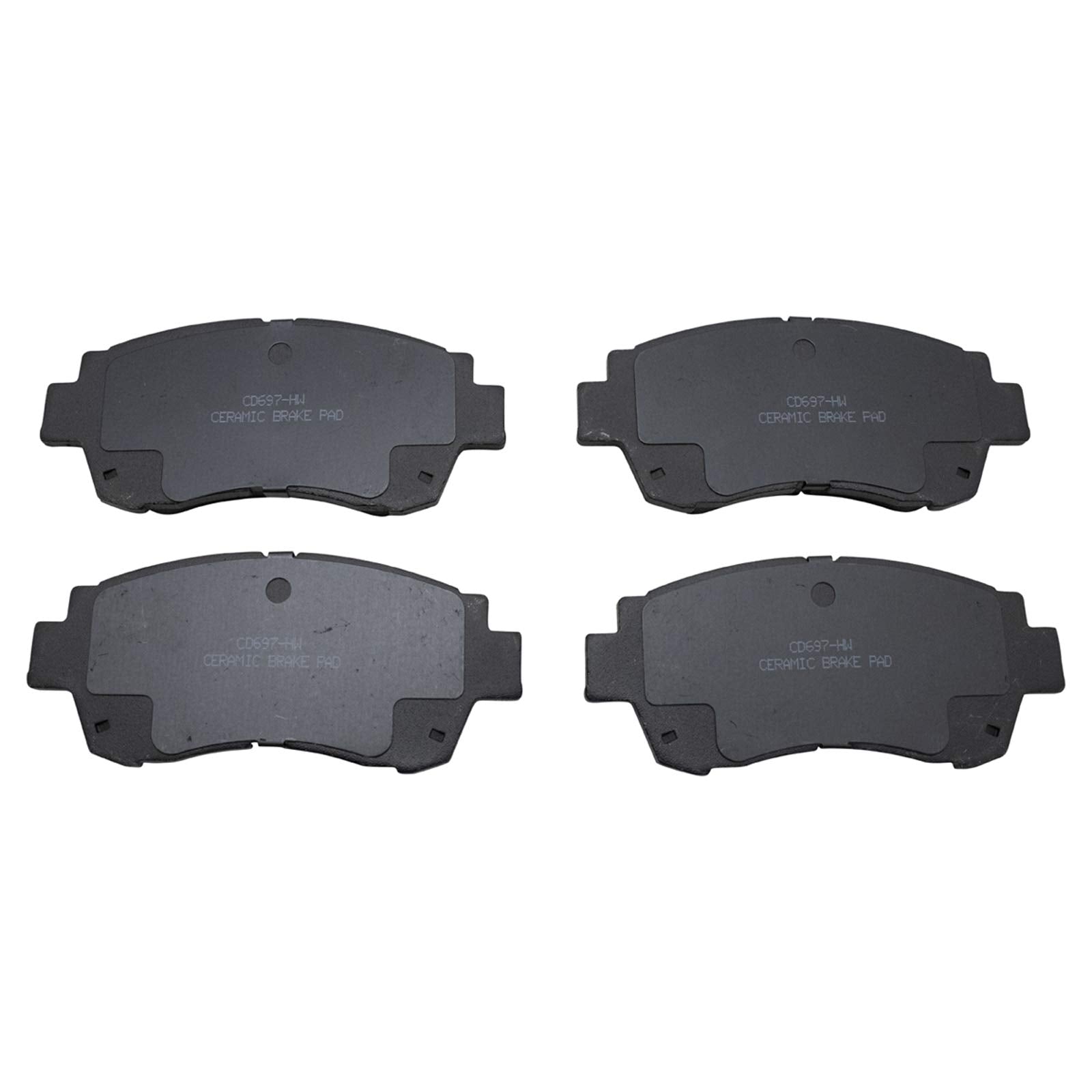 TRQ Front Brake Pads Ceramic Compatible with 1996-1998 Lexus SC300 1995-1997 Toyota Avalon 1996-2001 Camry 1998-1999 Celica 1998