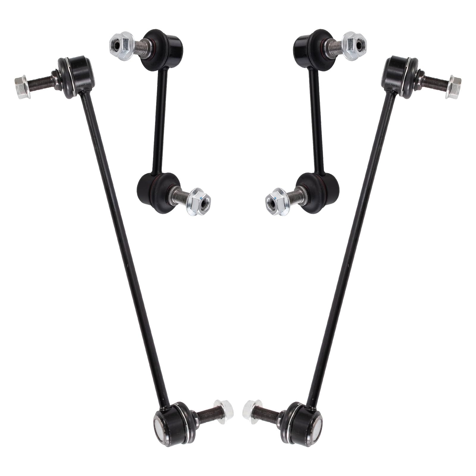 Trq Front & Rear Sway Bar Stabilizer Link Set Compatible With 2017-2022 Honda Ridgeline