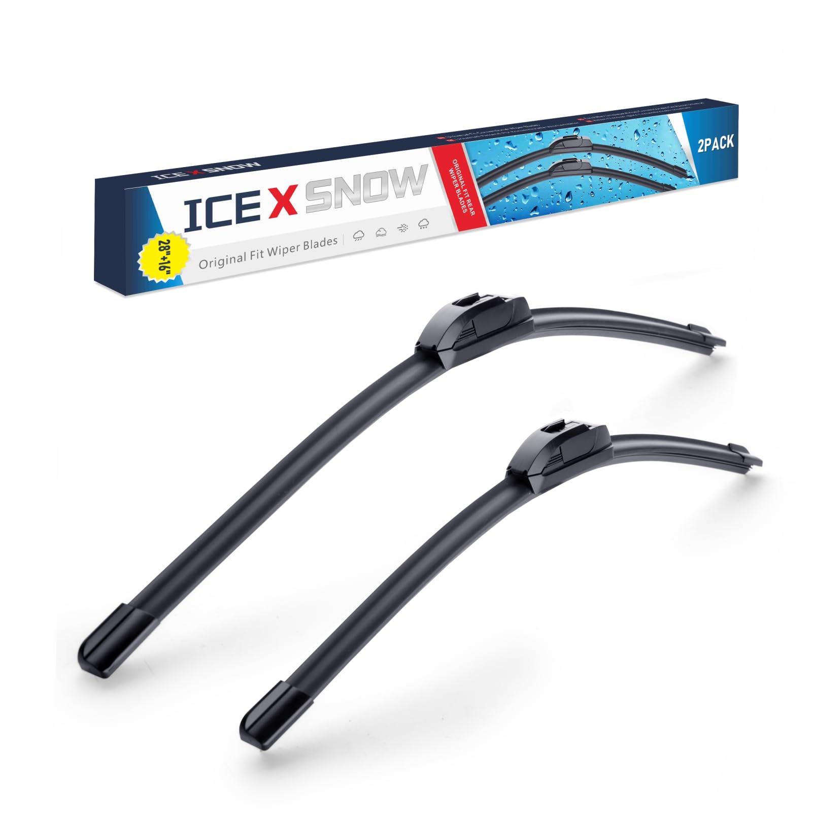 28'' 16'' Front Wiper Blades For Fit For Nissan Altima 2018 2017 2016 2015 2014 2013 2012 2011 2010 2009 2008 2007 Nissan Maxima