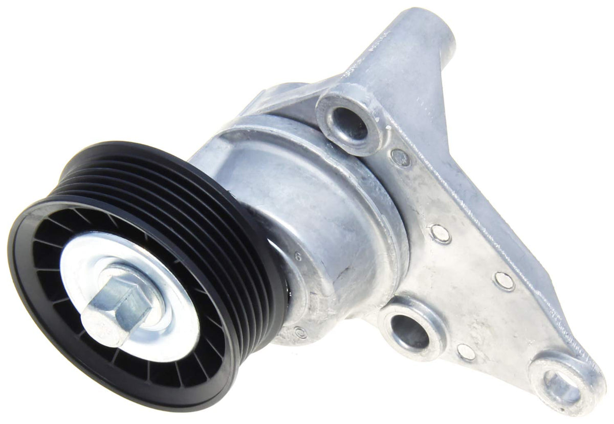 Acdelco Gold 38158 Drive Belt Tensioner Assembly With Pulley, Aluminum W/ Black Pulley
