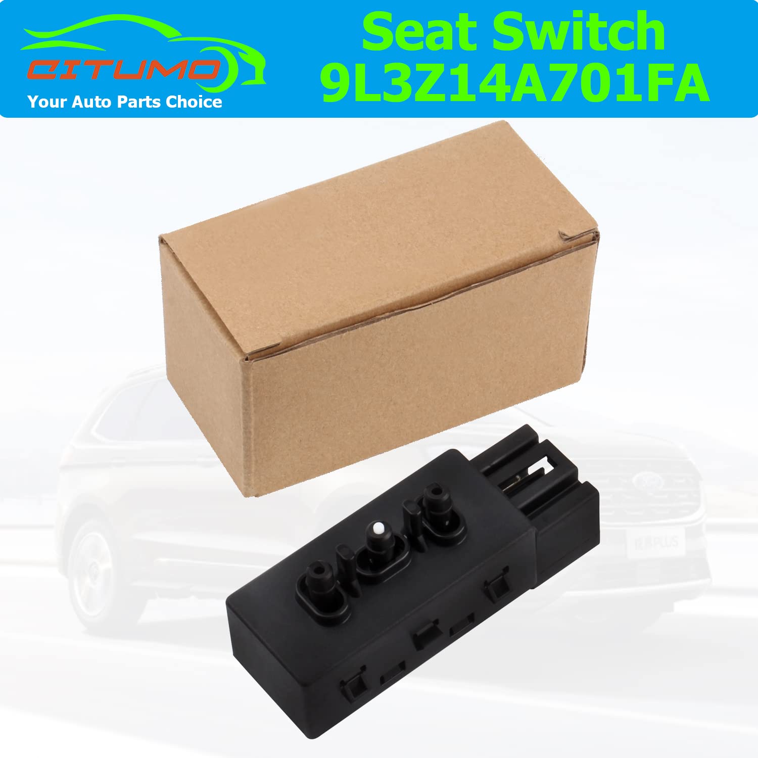 9L3Z14A701A 6-Way Power Seat Adjuster Replacement For Mustang Edge Escape Expedition Seat Switch Replace Oe Psw5