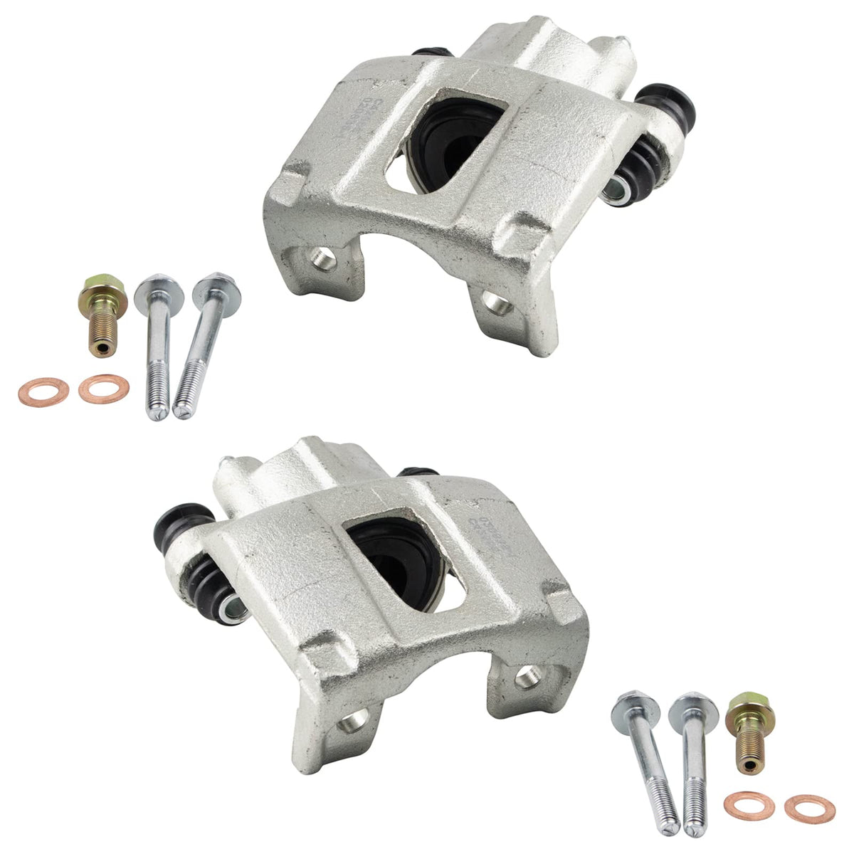 Trq Rear Brake Caliper Set Compatible With 2004-2010 Infiniti Qx56 2005-2015 Nissan Armada 2004 Pathfinder Armada 2004-2015 Tita
