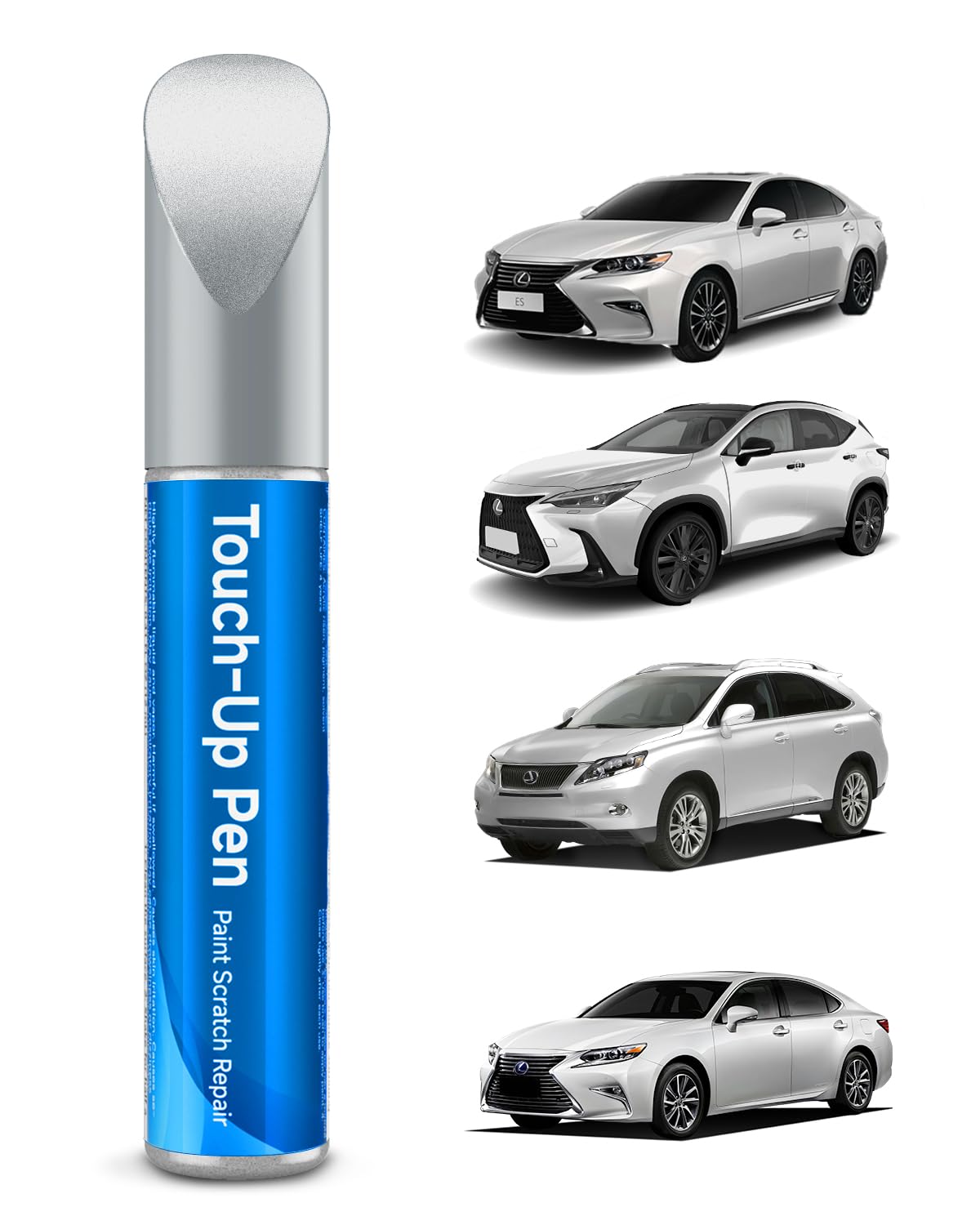 Teslaunch 085 Eminent White Pearl Touch Up Paint Compatible with Lexus Exact Match Touch Up Paint Car Scratch Repair
