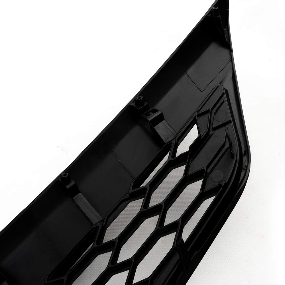GRAND ORANGE Front Upper Grille Assembly for 2012-2014 Toyota Camry SE/XSE, Matte Black, ABS Plastic