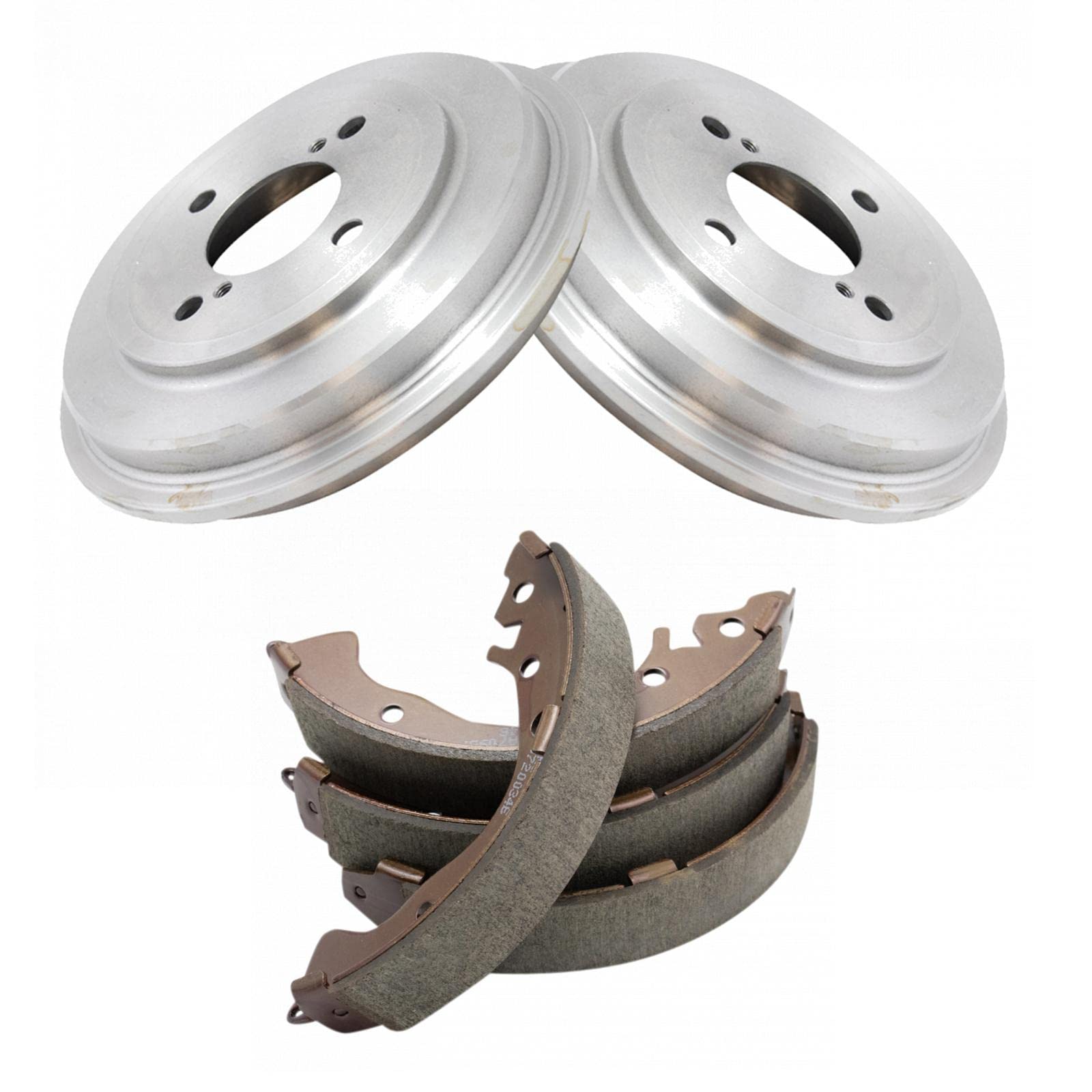 TRQ Rear Brake Drum & Shoe Kit Set for Honda Fit