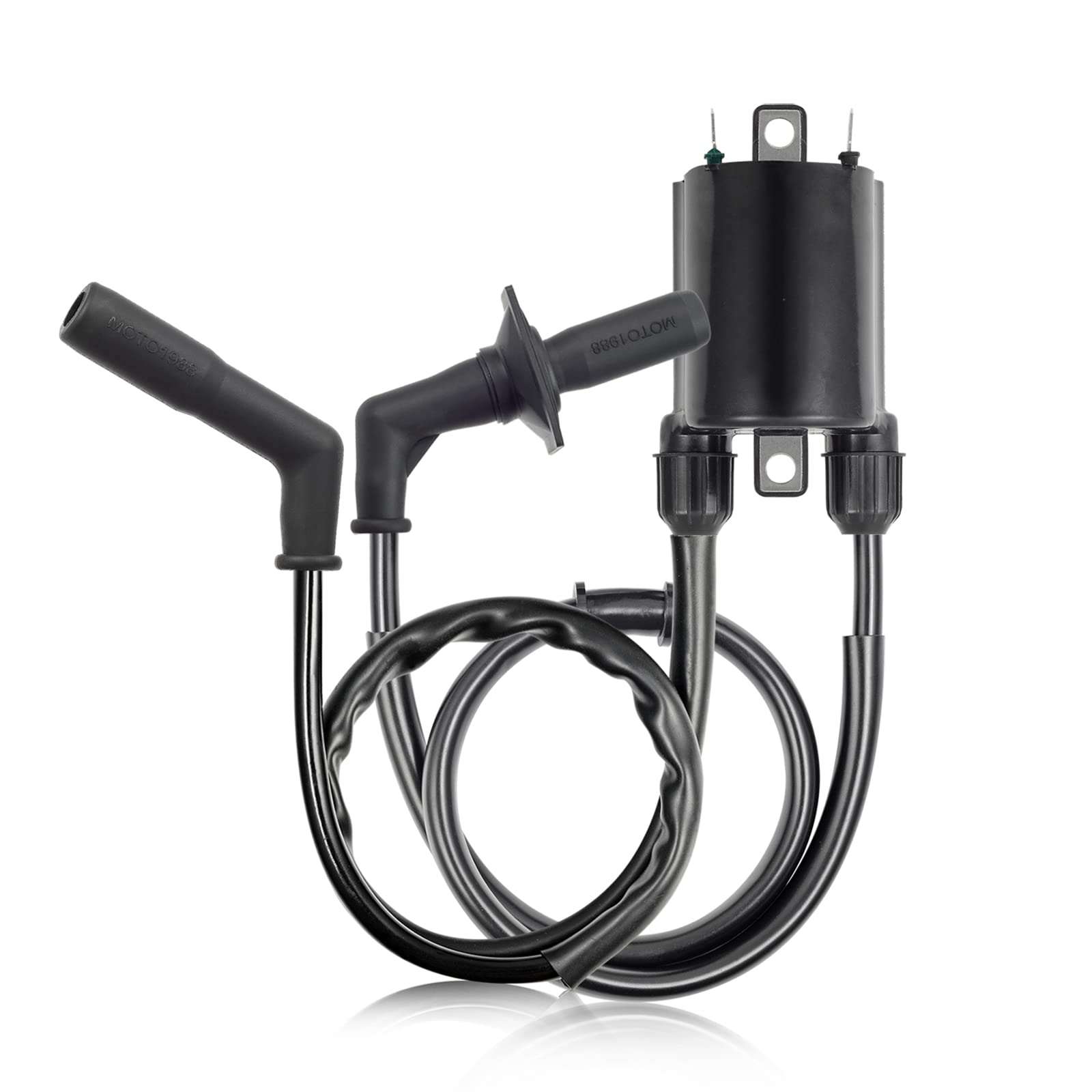 Moto1988 2Set Of Ignition Coil & Spark Plug Cap For Honda Shadow 1100 Shadow Aero 1100 Spirit 1100 Sabre 1100 Ace 1100 Vt1100 19