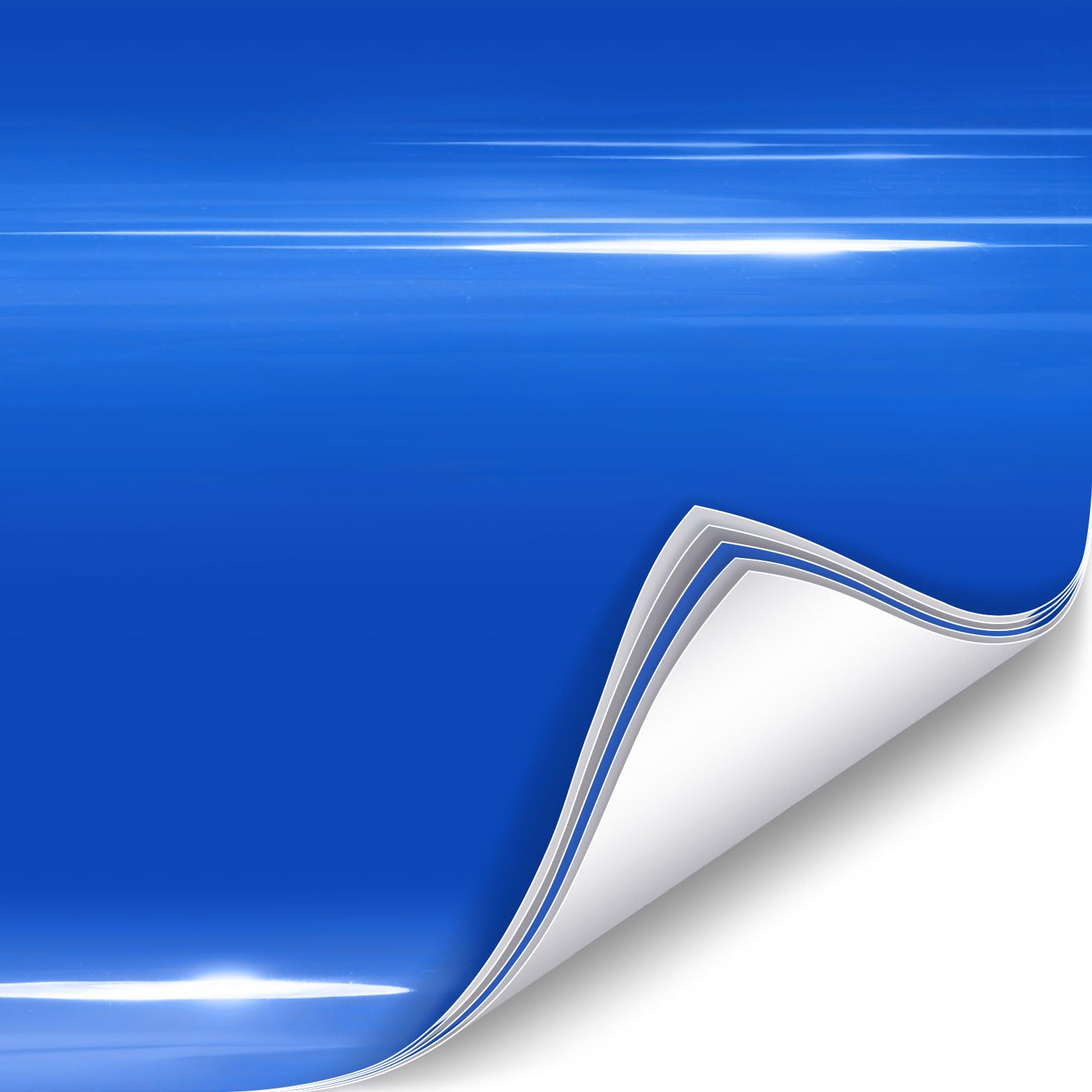 Colorfusion Ppf By Vvivid, Gloss Shark Blue Dry Apply Ppf Vinyl Car Wrap Roll 1Ft X 5Ft