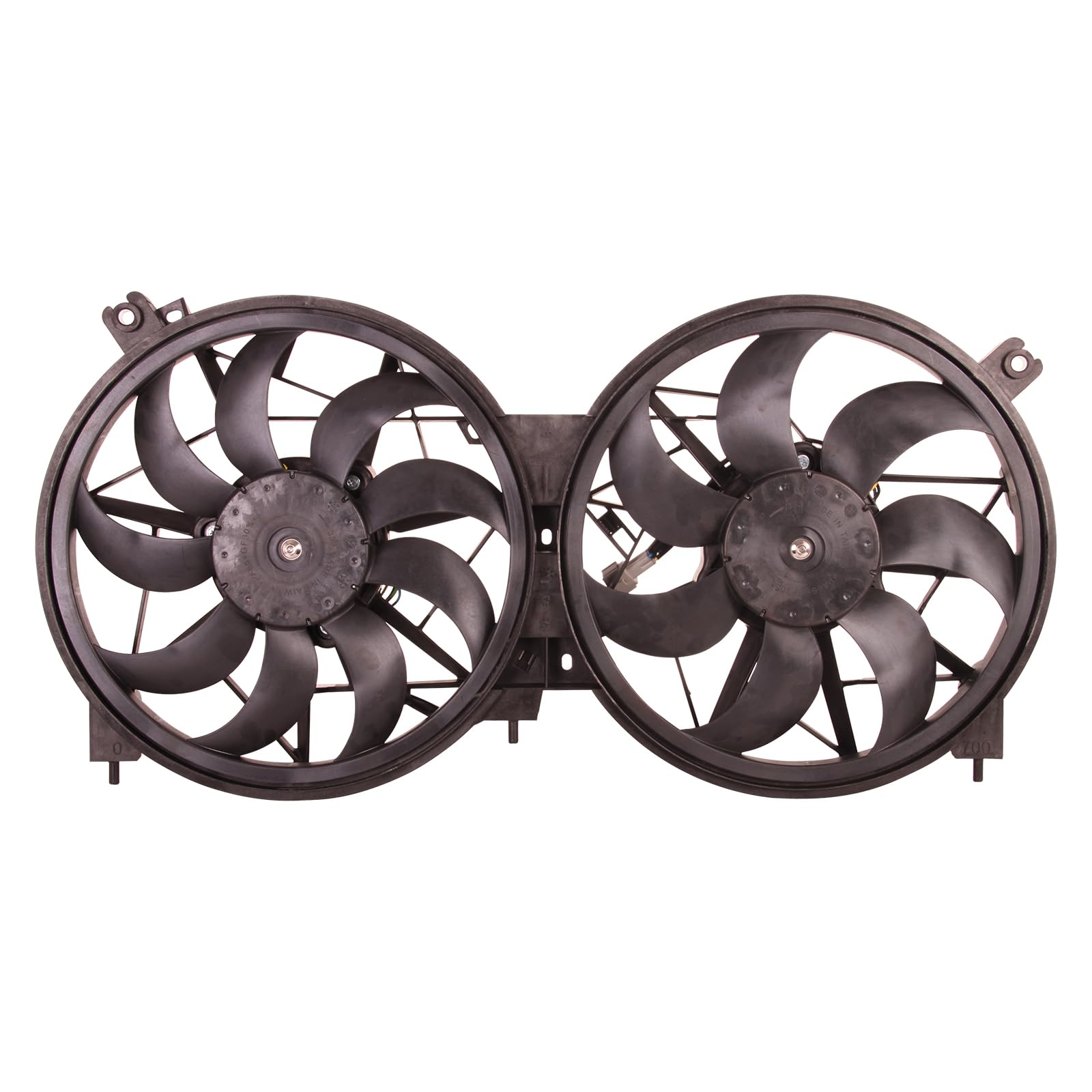 TYG Upgraded Cooling Fan Assembly for 2015-2021 Nissan Murano V6/3.5 | Racing-Level OE Replacement Engine Radiator for 21481-5AA