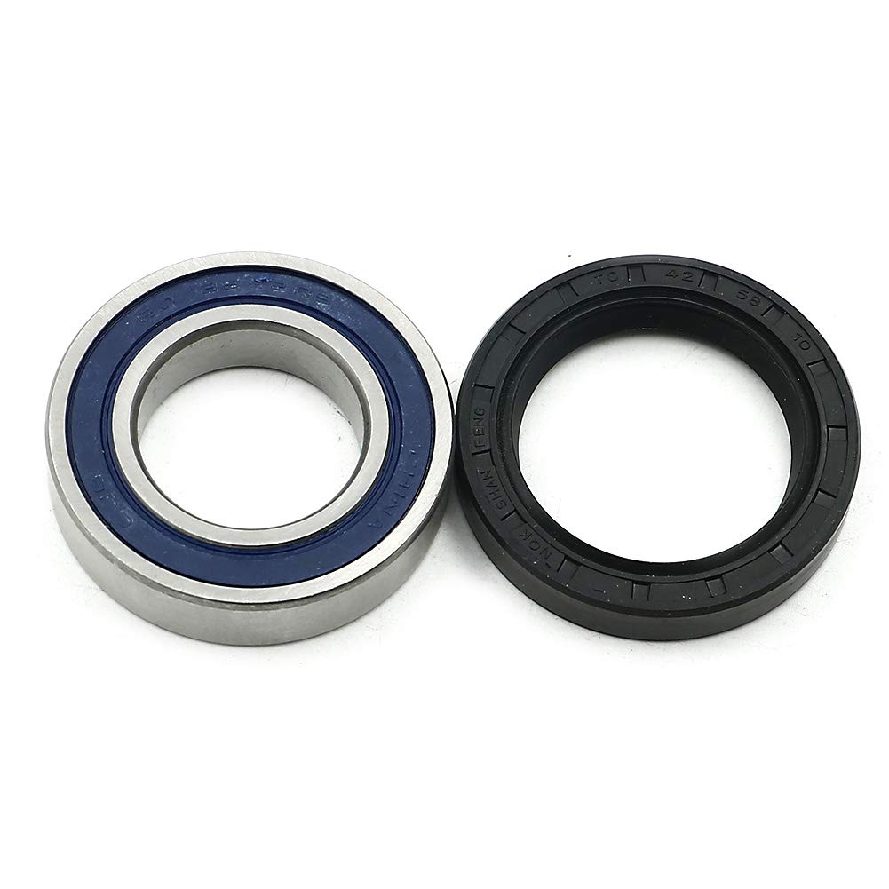 Left Rear Axle Wheel Hub Housing Bearing Seal Kit For Honda Atv Foreman 400 450 500 Rubicon 500 Rancher 350 400 420 Replace 91055-Hn5-681 & 91255-Ha0-681