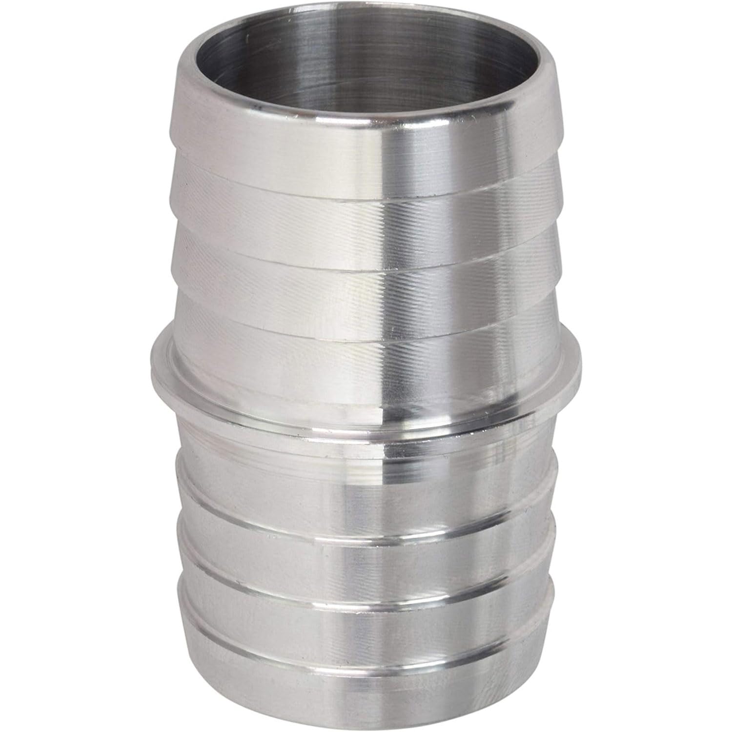 ICT Billet 1-1/4'' to 1-1/4'' Inch Hose Barb Splice Coupler Repair Fitting Adapter Connector Radiator Coolant Intercooler Heat E