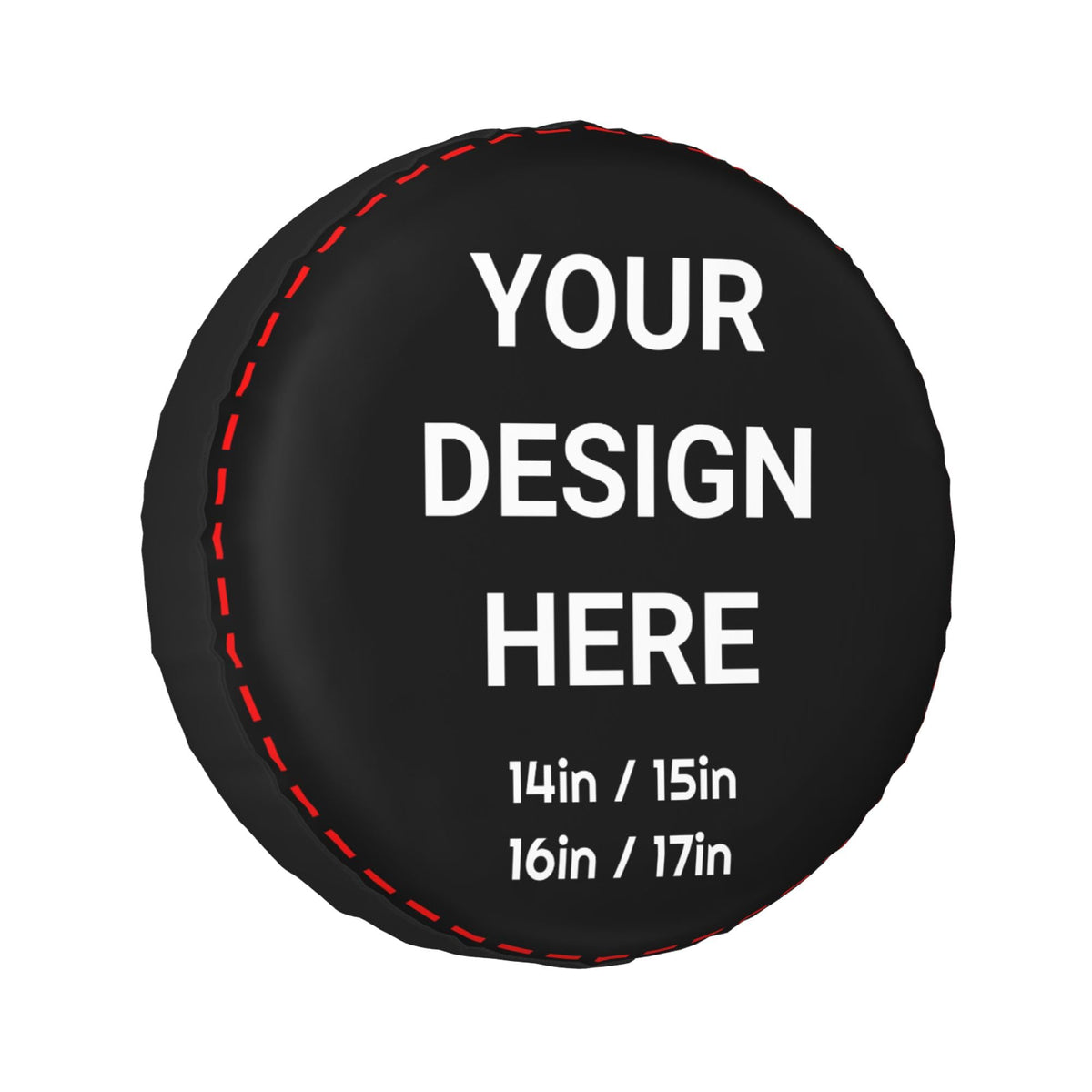ANSTING Custom Spare Tire Cover with Photo, Personalized Text Logo Waterproof Dust Wheel Tire Cover Protectors for Trailer Truck