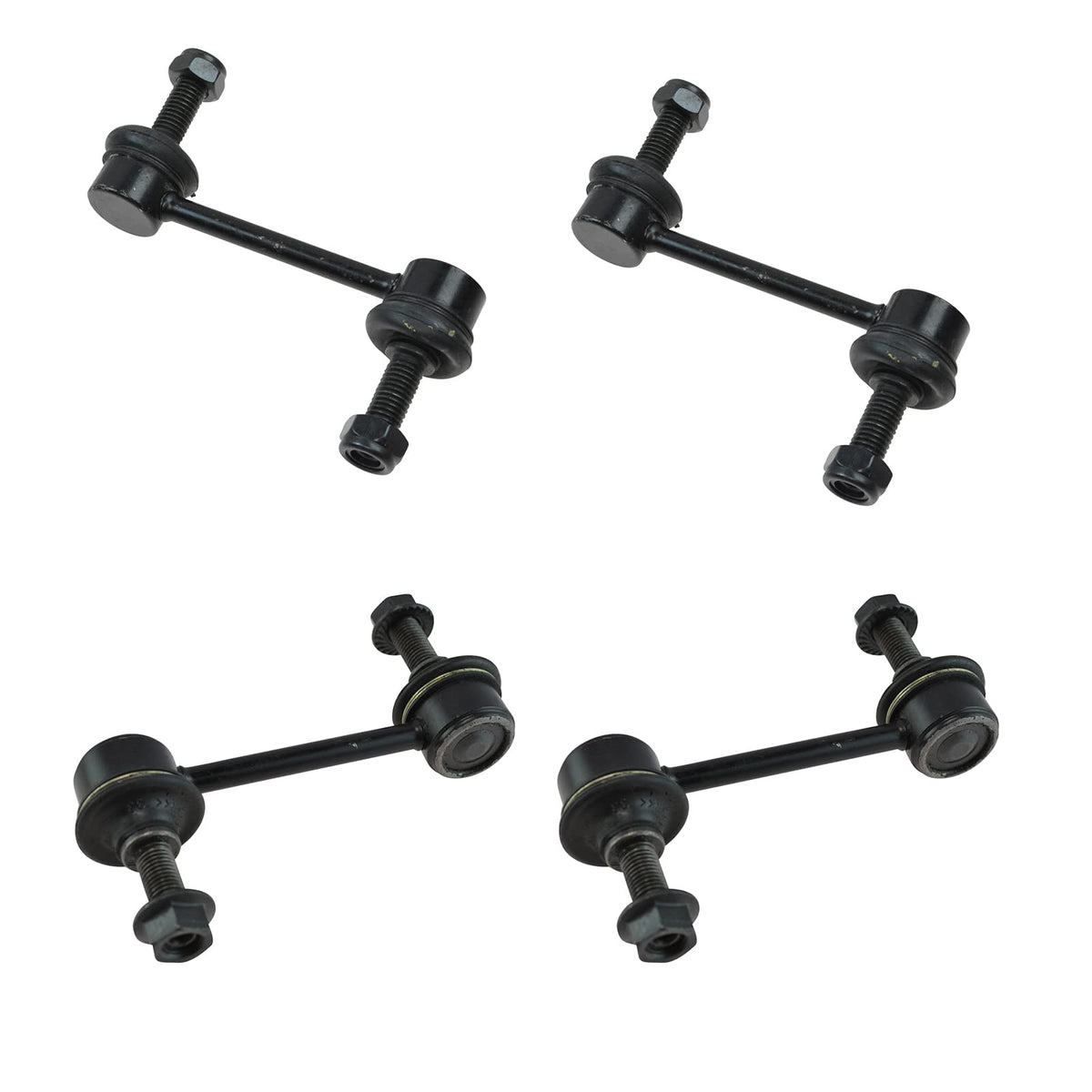 Trq Front & Rear Sway Bar Stabilizer Link Set Compatible With 2007-2010 Ford Edge Lincoln Mkx