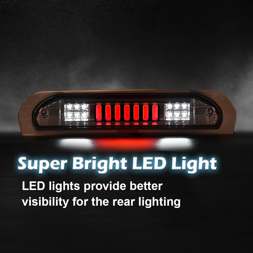 Pit66 Led 3Rd Brake Light, Compatible With 2002-2008 Dodge Ram 1500/2003-2009 Dodge Ram 2500 3500 Led Third Brake Light Cargo Ch