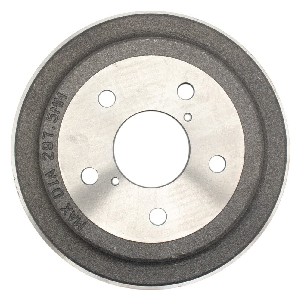 Trq Rear Brake Drum Pair Set Compatible With 2005-2010 Dodge Dakota / 2011 Ram Dakota / 2006-2009 Mitsubishi Raider