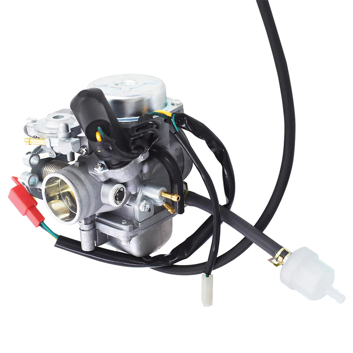 Wflnhb Carburetor Replacement For Hammerhead Dune Buggy Gt Gts Ss 250Cc Go Kart Replacement For Honda Helix Cn250 Cf250 Gy6 Replacement For Many 4-Stroke Chinese Atvs Dirt Bikes Go Karts