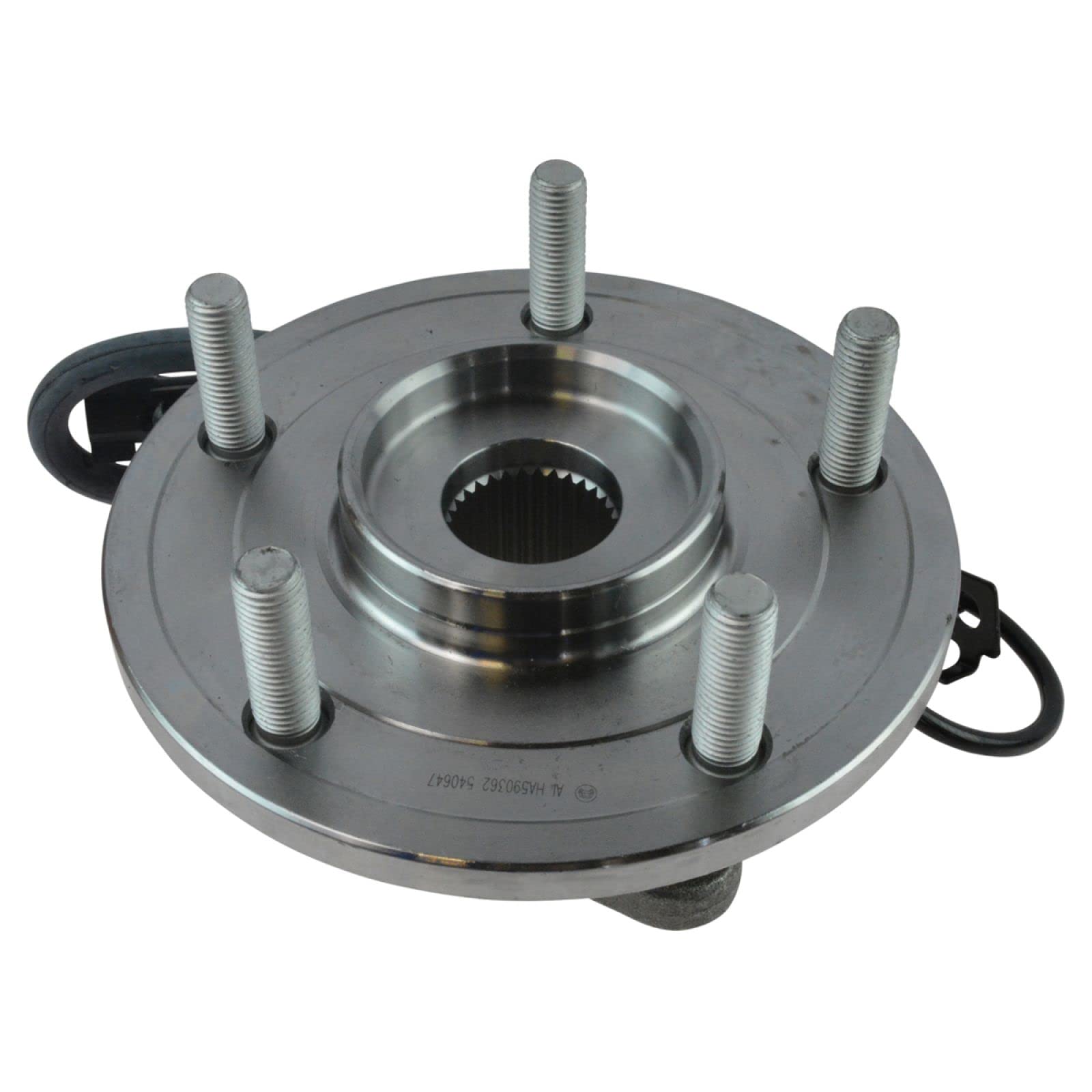 Trq Wheel Hub Bearings Assembly Set Compatible With 2009-2020 Dodge Journey