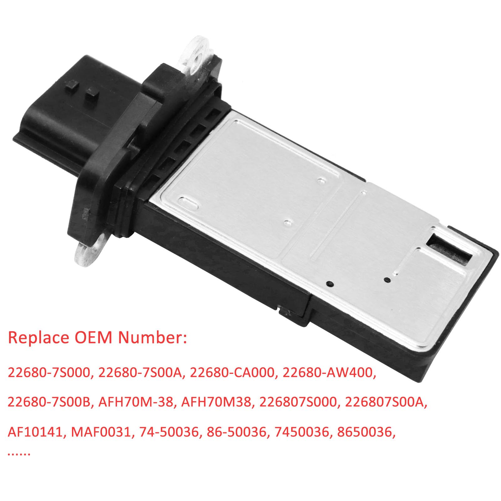 Oskyuo Mass Air Flow Sensor Meter Maf 22680-7S000 Compatible With Nissan Infiniti 03-14 Altima 03-09 350Z 09-15 370Z 07-13 Sentra 05-15 Frontier 05-15 Xterra 03-15 Murano 03-08 G35 08-13 G37 Af10141