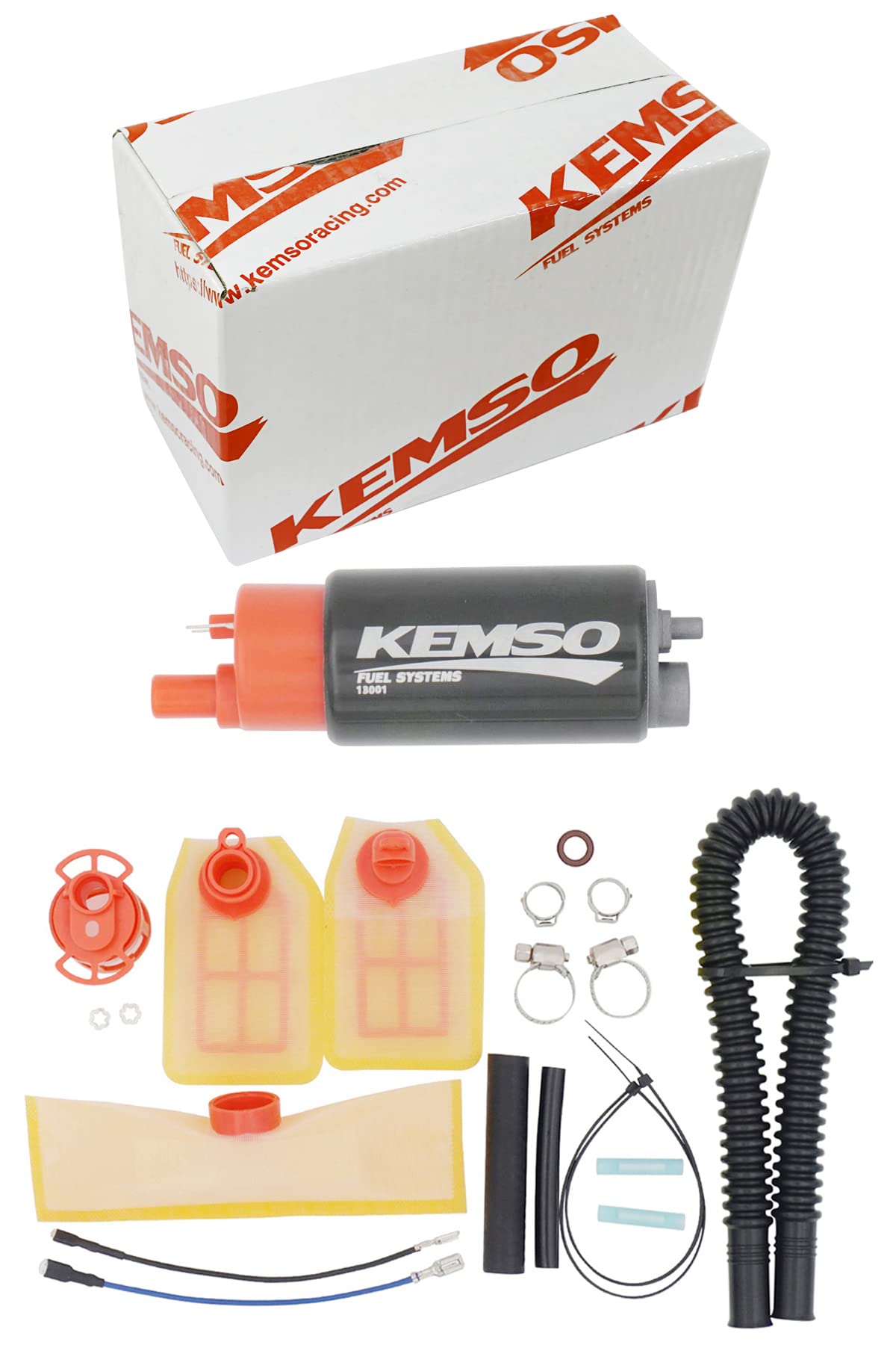 Kemso 13001 Oem Replace Intank Fuel Pump For 30Mm (Body Diameter) Fuel Pump Application