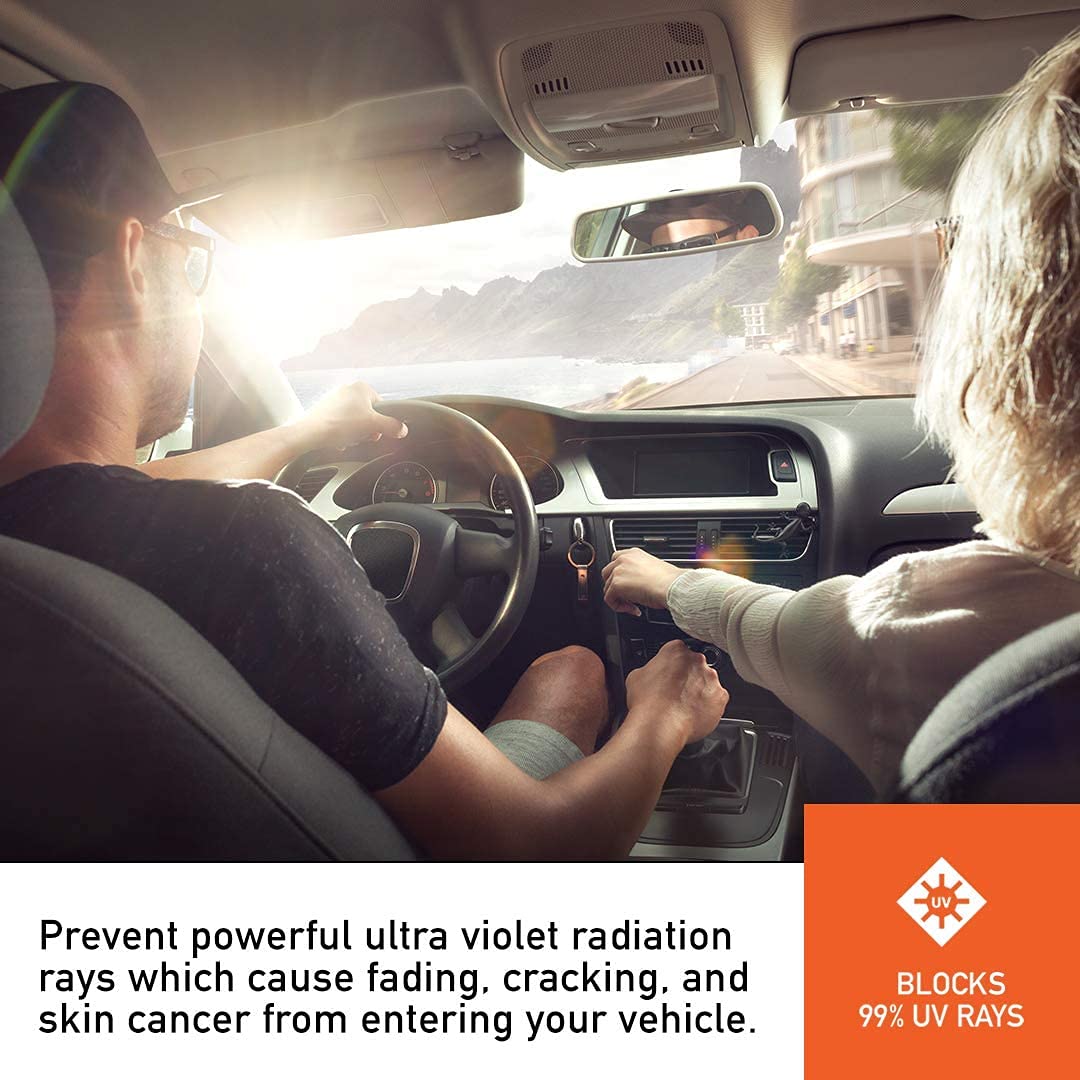 DIY-MotoShield Pro Premium Nano Ceramic Tint (75% VLT) 30    in x 10 ft Roll | Professional Window Film for Auto, Reduce Infrare