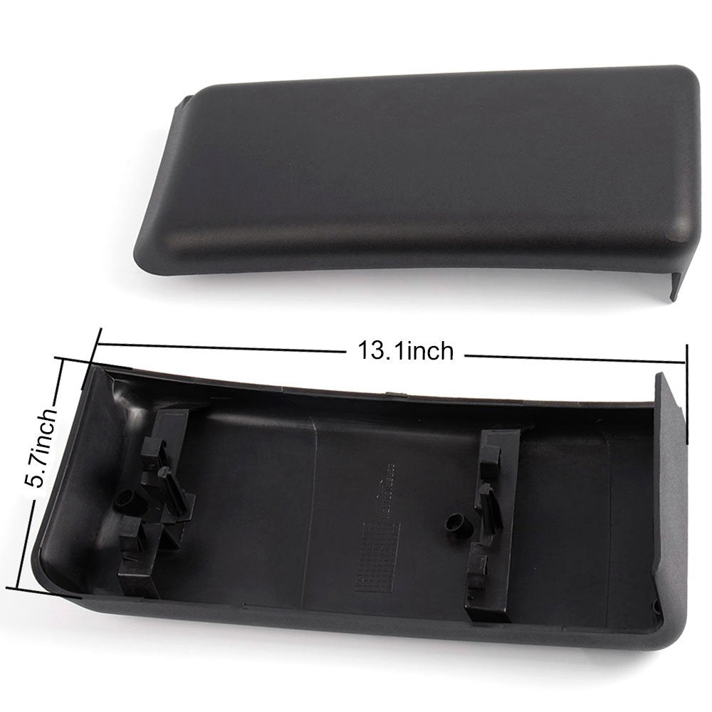 Winunite Compatible With 2009-2014 F150 Bumper Guards Pads Insert Replacements+Front Licenses Plate Frame Bracket Mounting Frame Holder(Not Compatible With Svt And Ecoboost Models)