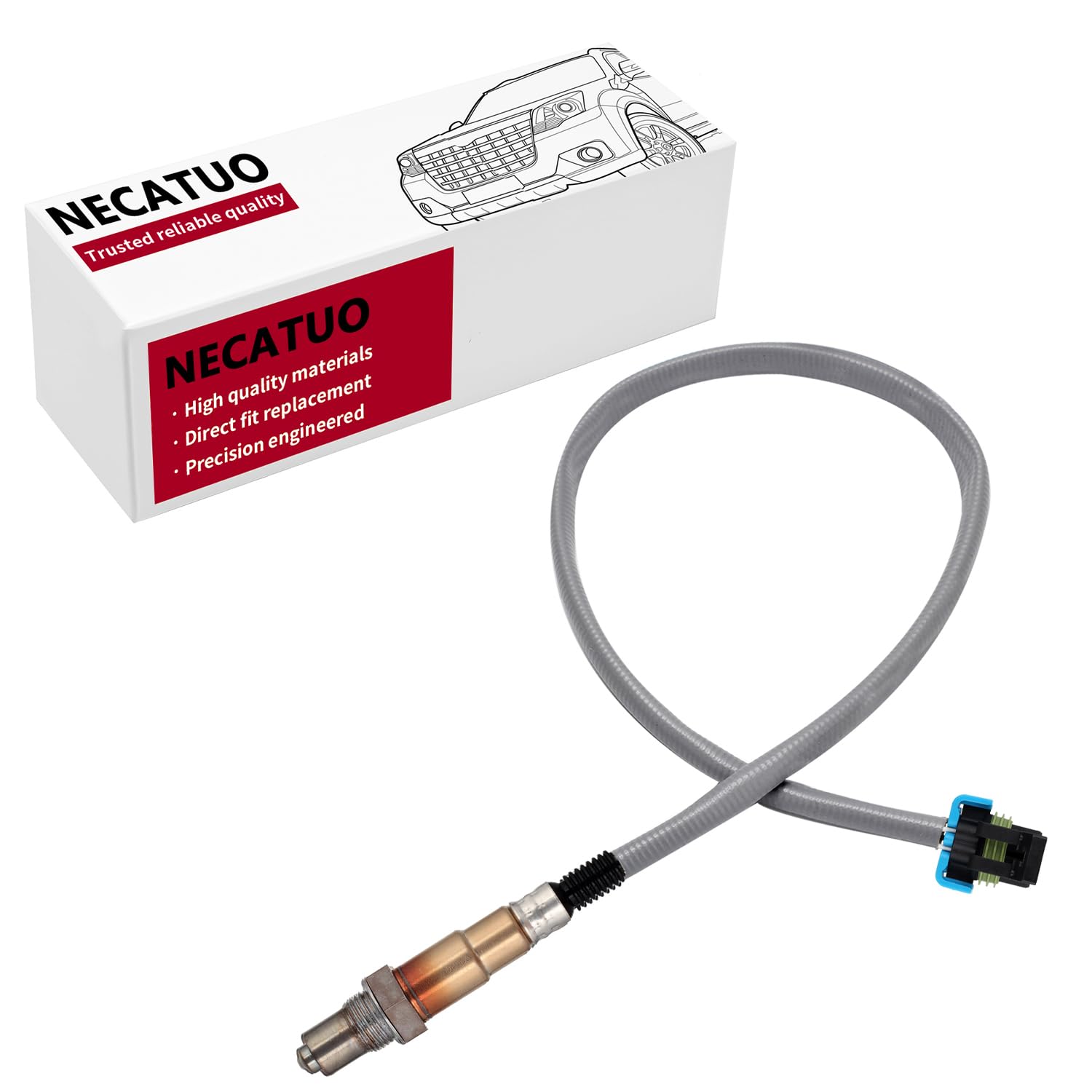 Necatuo 234-4815 12612430 Upstream Or Downstream Oem Oxygen Sensor O2 Sensor Compatible With Chevy Equinox Impala Traverse Terra