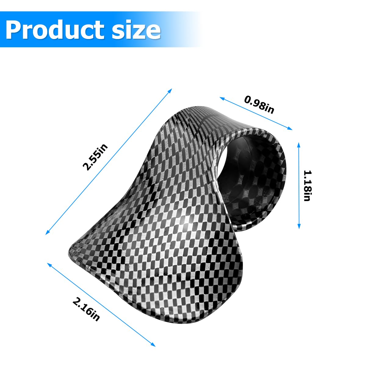 Zipelo Motorcyle Cruise Control, 2Pcs Throttle Mounted Motorcycle Cruise Assist, Handrest Wrist Hand Control Grips, Abs Motorcycle Throttle Grip Accelerator Assistant For Handlebar