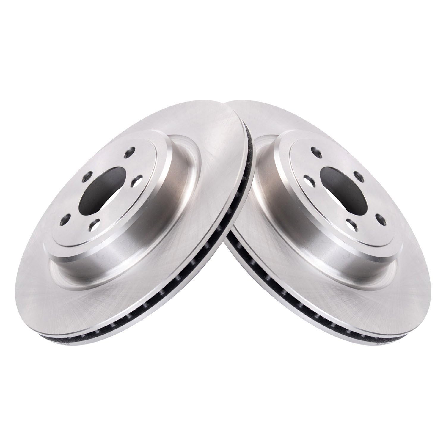 Trq Rear Brake Rotors Set Compatible With 2006-2023 Dodge Charger 2007-2008 Magnum