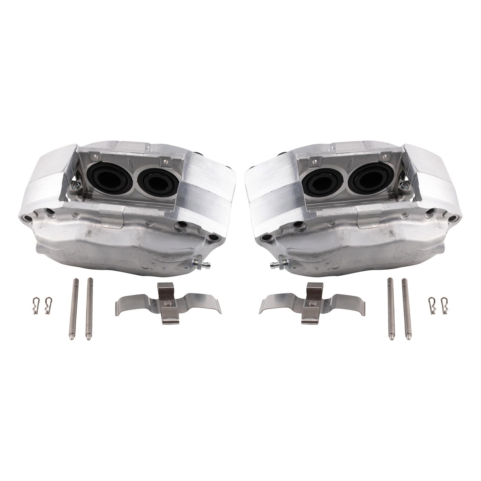 Trq Front Brake Caliper Set Compatible With 2004 Infiniti G35 2003-2009 Nissan 350Z