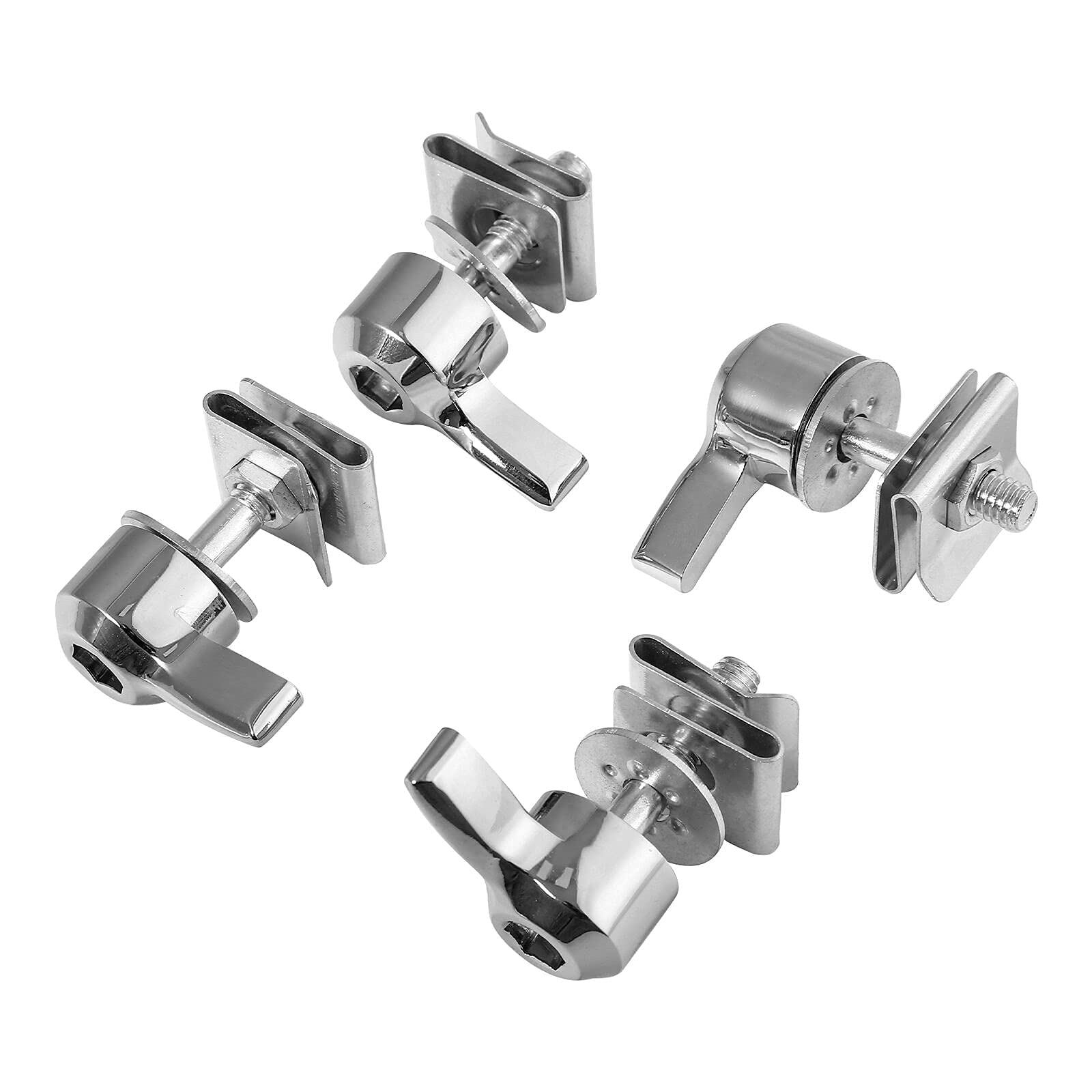 Wowtk Saddlebag Mount Kit, Set Of Hard Saddlebag Lever Lock Mounting For Harley 1993-Later All Touring Models Flt Flht Flhtcu Flhrc Road King Street Glide Electra Glide,Chrome